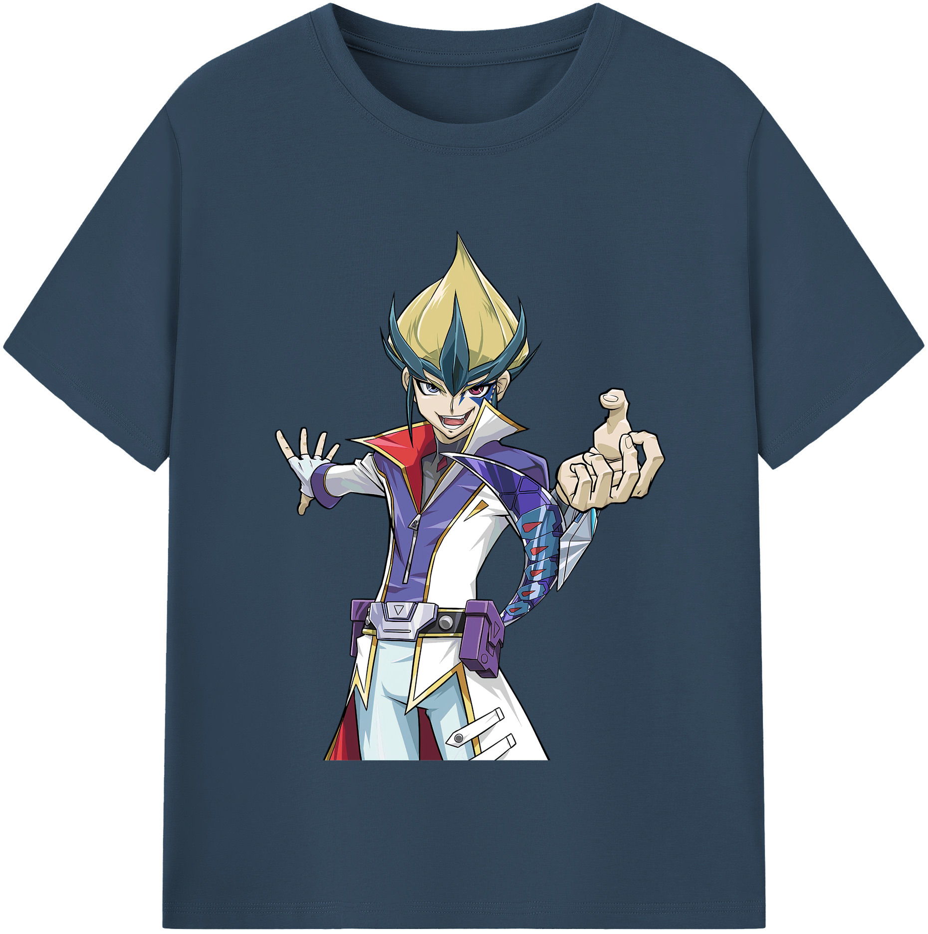（画像用） 遊☆戯☆王 Yu-Gi-Oh! レディースカジュアルプリントTシャツ（綿100％）