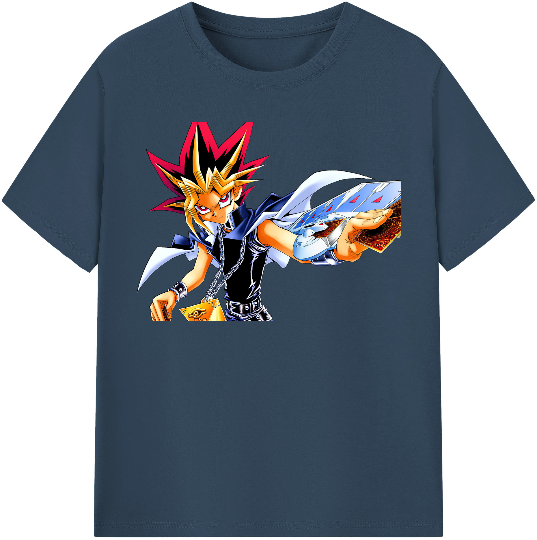 （画像用） 遊☆戯☆王 Yu-Gi-Oh! レディースカジュアルプリントTシャツ（綿100％）