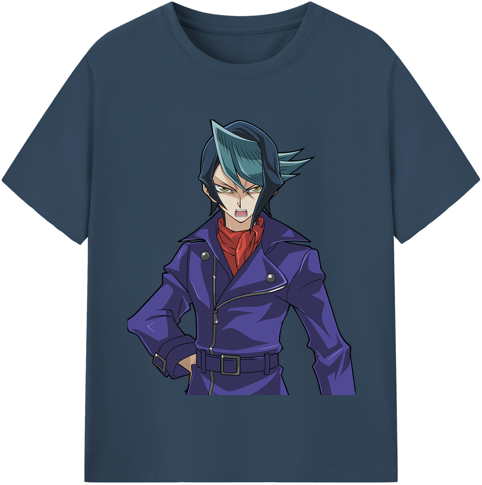 （画像用） 遊☆戯☆王 Yu-Gi-Oh! レディースカジュアルプリントTシャツ（綿100％）