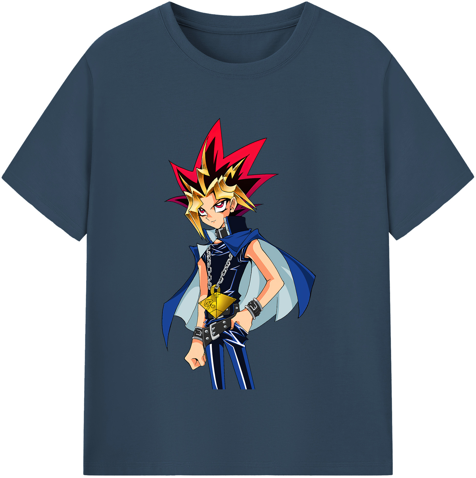 （画像用） 遊☆戯☆王 Yu-Gi-Oh! レディースカジュアルプリントTシャツ（綿100％）