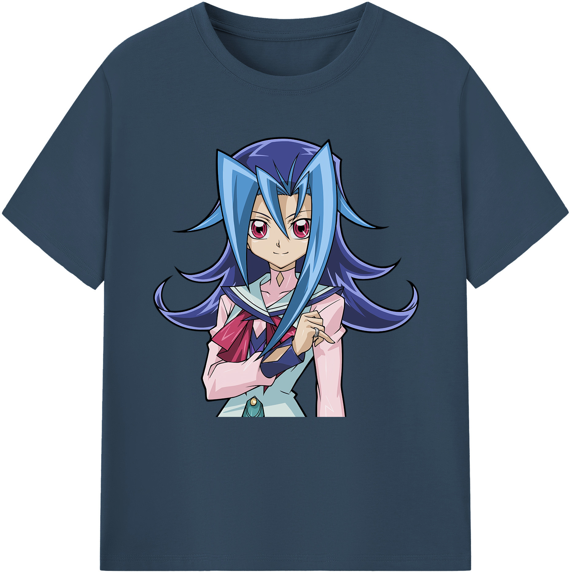 （画像用） 遊☆戯☆王 Yu-Gi-Oh! レディースカジュアルプリントTシャツ（綿100％）