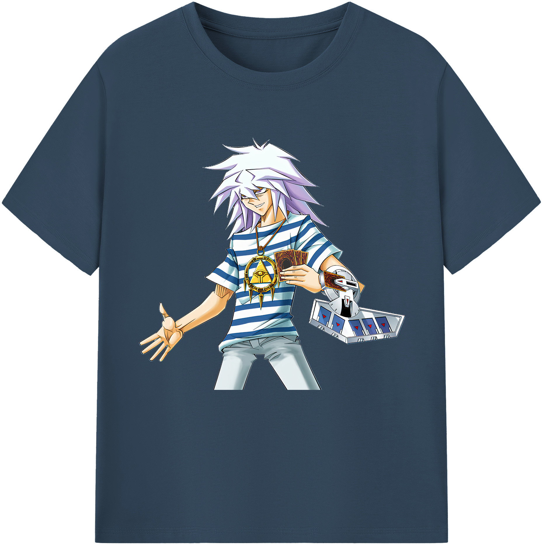 （画像用） 遊☆戯☆王 Yu-Gi-Oh! レディースカジュアルプリントTシャツ（綿100％）