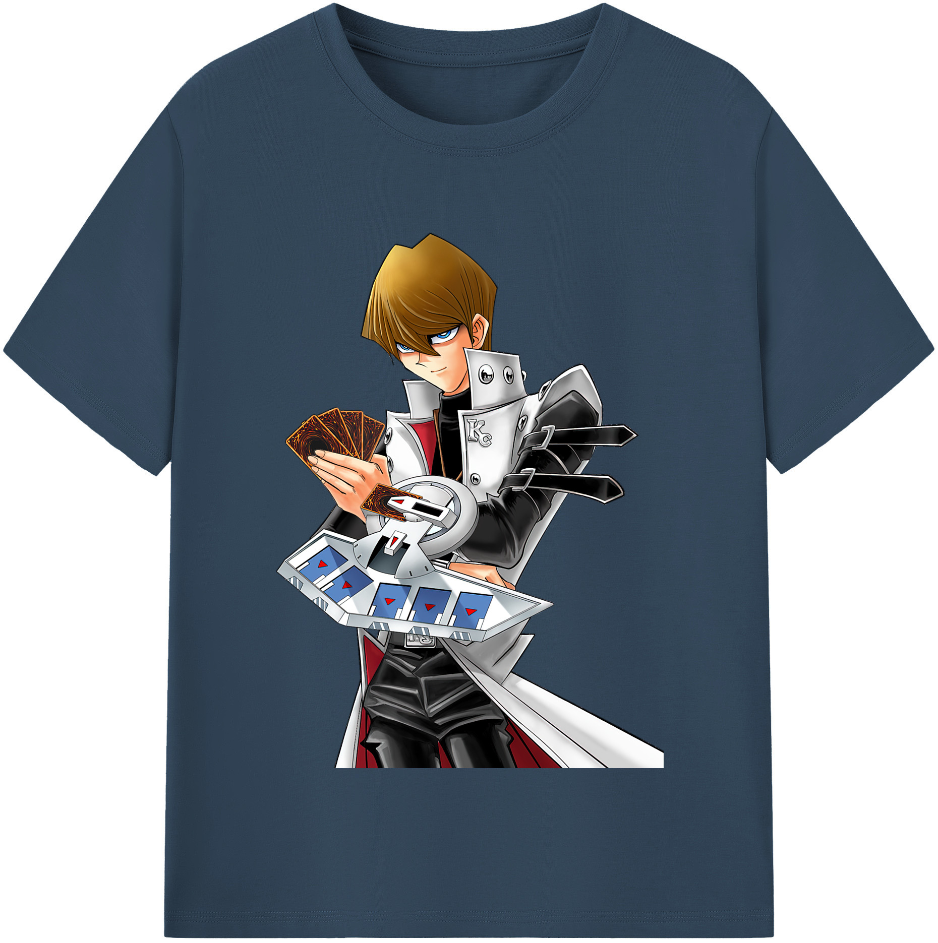 （画像用） 遊☆戯☆王 Yu-Gi-Oh! レディースカジュアルプリントTシャツ（綿100％）