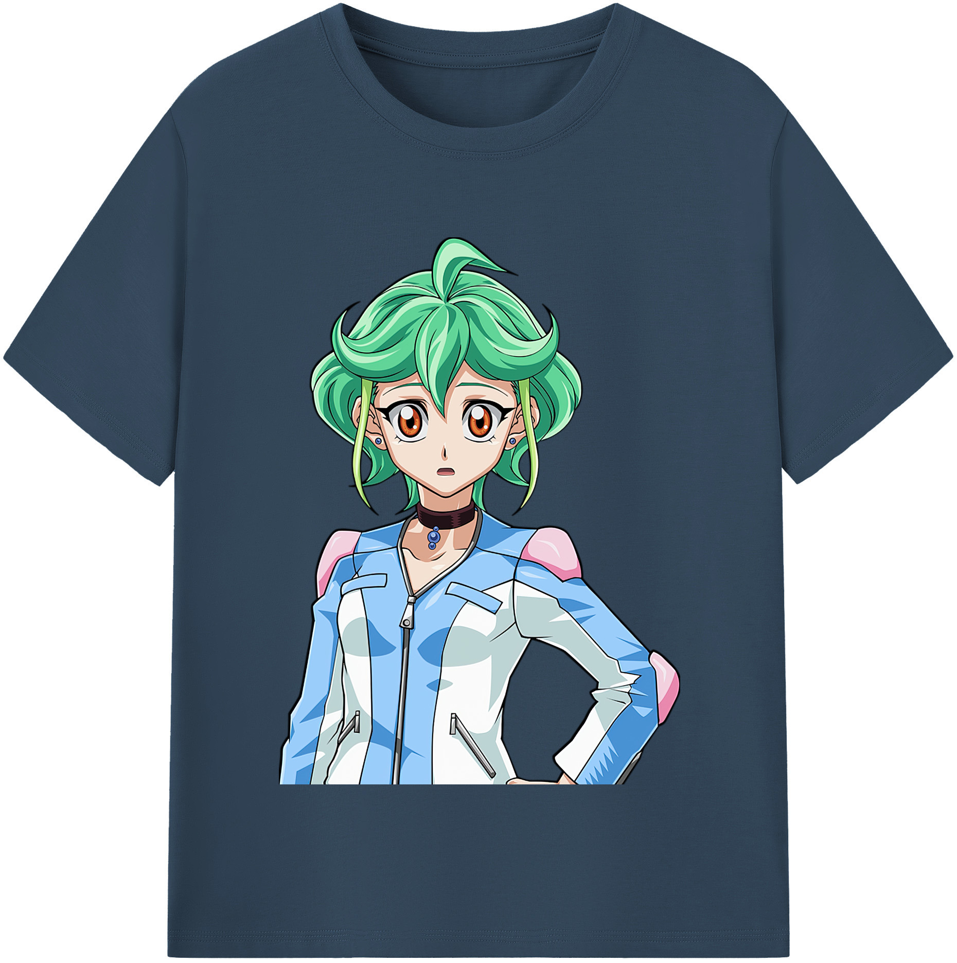 （画像用） 遊☆戯☆王 Yu-Gi-Oh! レディースカジュアルプリントTシャツ（綿100％）