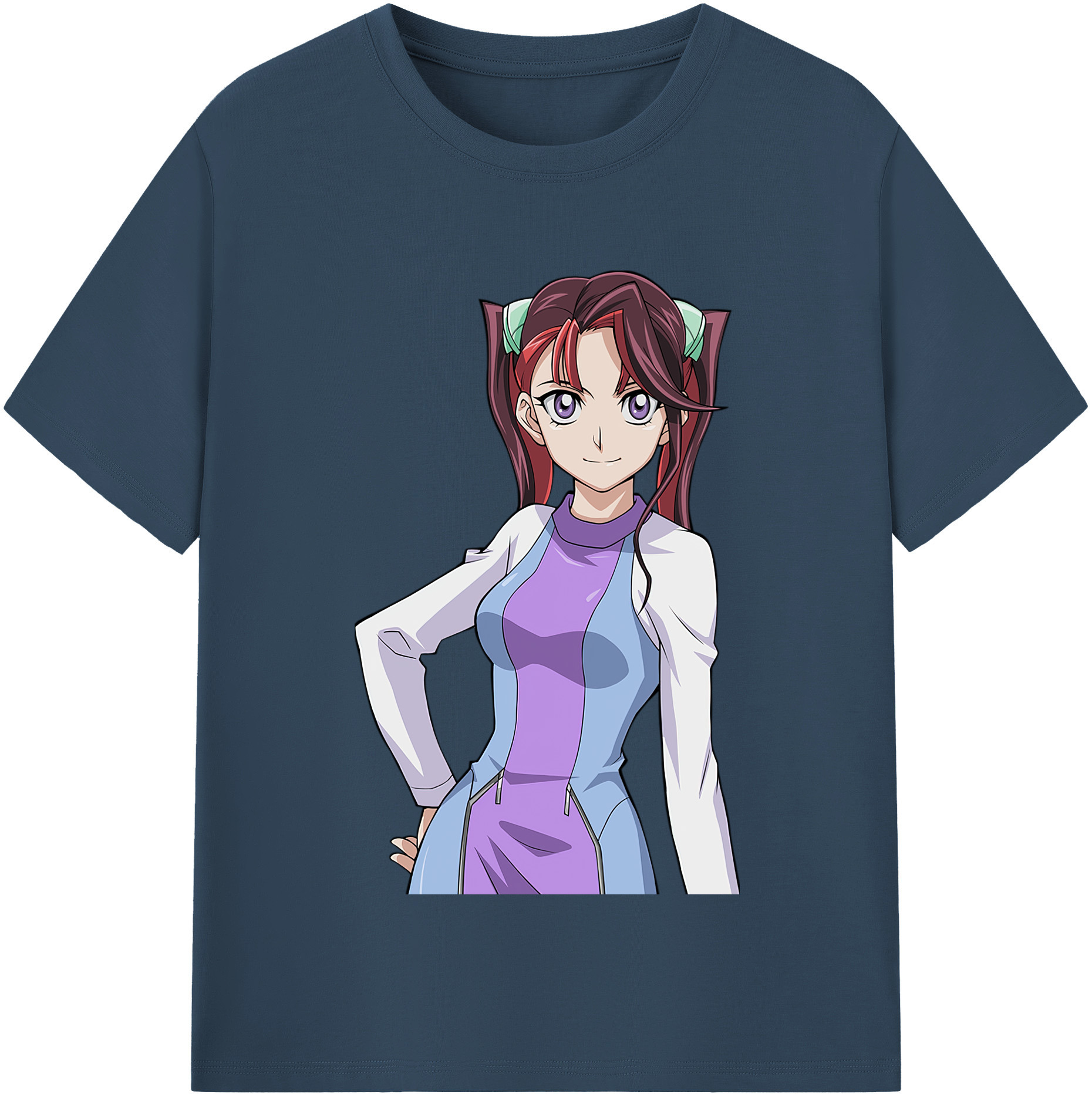 （画像用） 遊☆戯☆王 Yu-Gi-Oh! レディースカジュアルプリントTシャツ（綿100％）