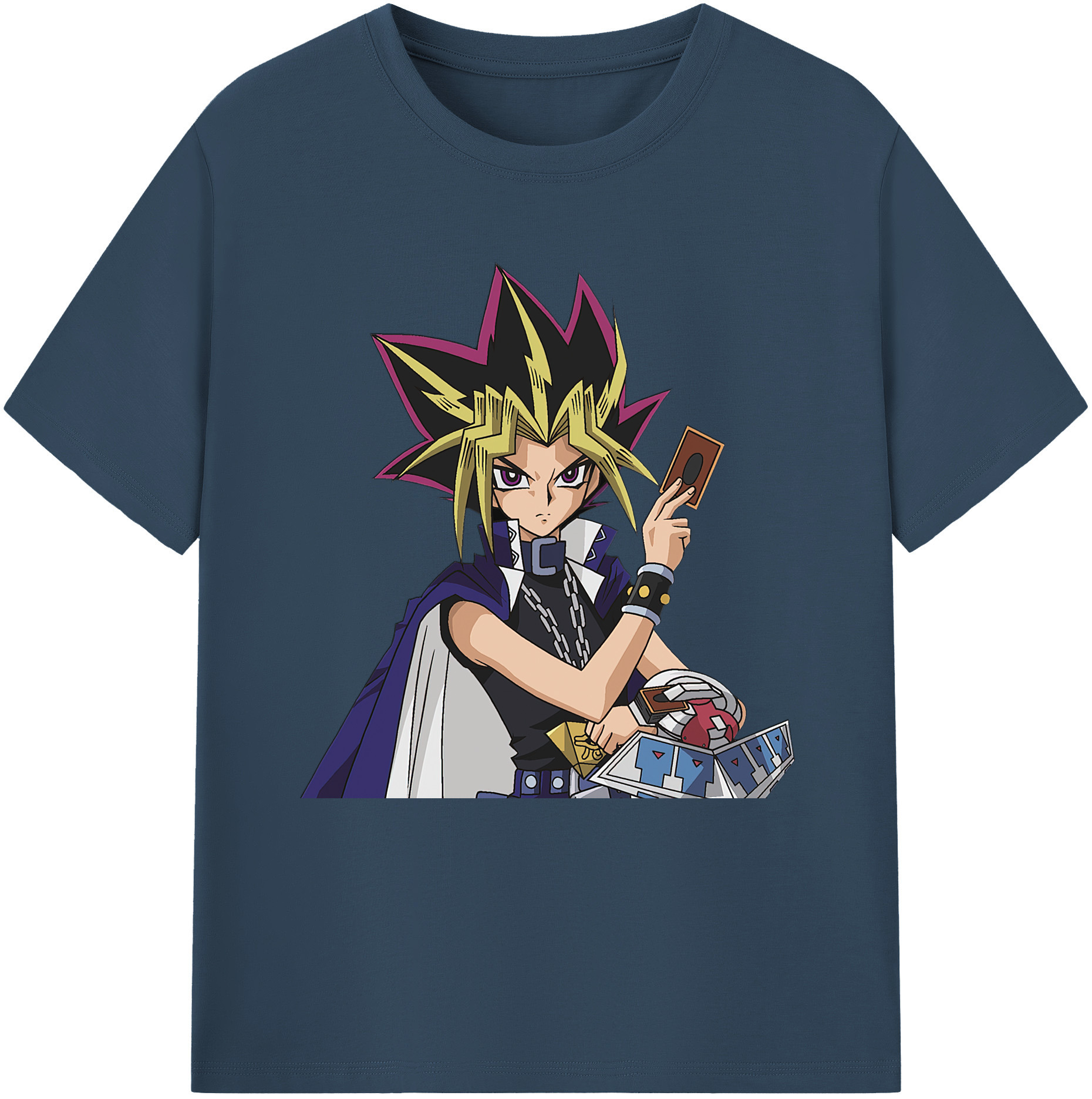 （画像用） 遊☆戯☆王 Yu-Gi-Oh! レディースカジュアルプリントTシャツ（綿100％）