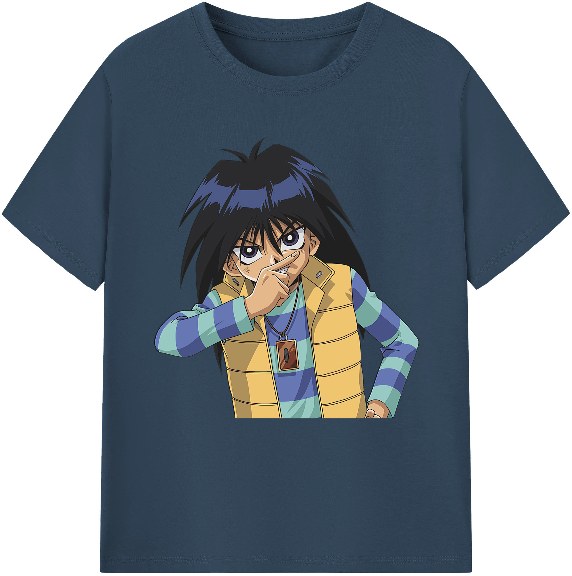 （画像用） 遊☆戯☆王 Yu-Gi-Oh! レディースカジュアルプリントTシャツ（綿100％）