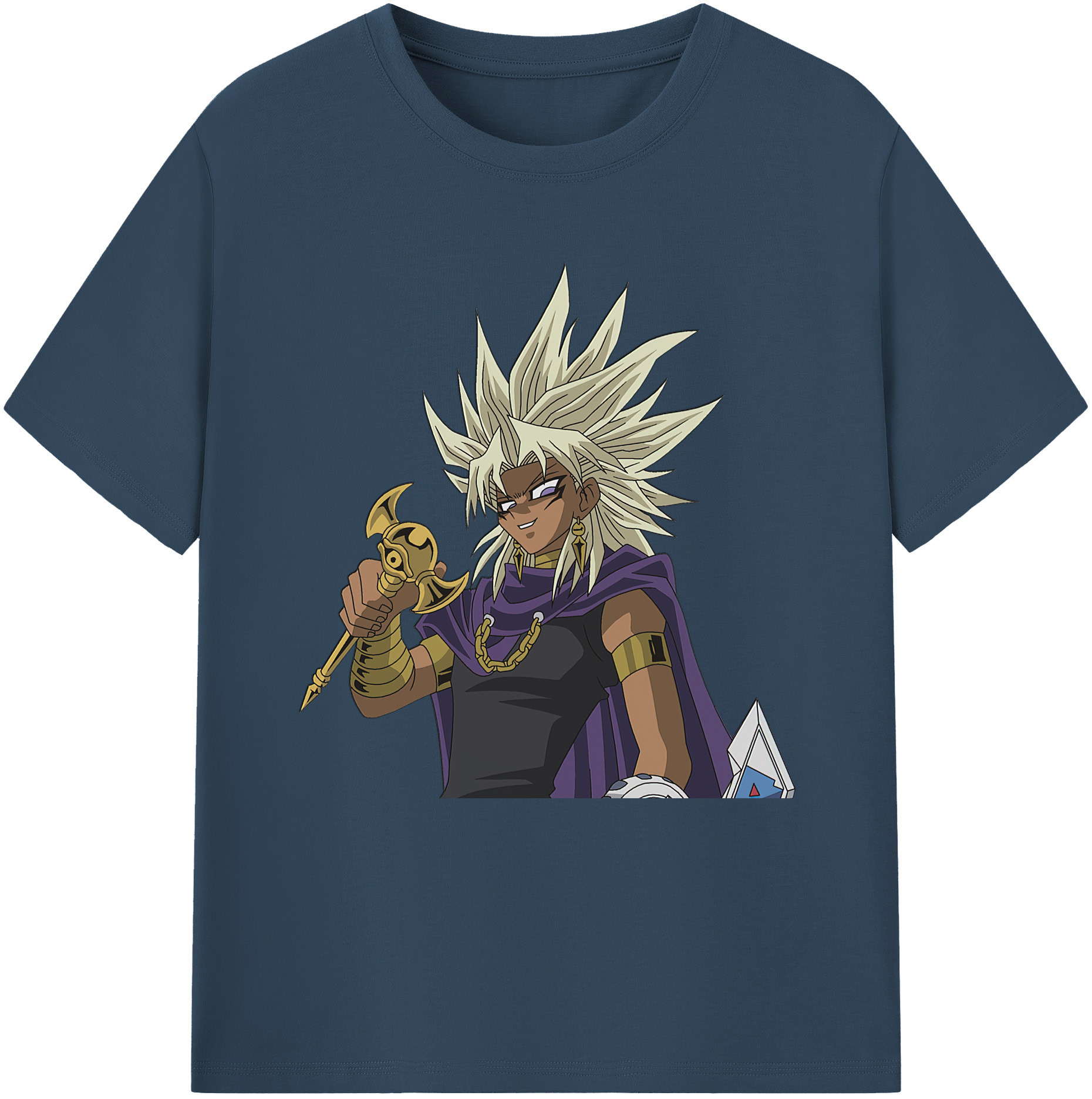 （画像用） 遊☆戯☆王 Yu-Gi-Oh! レディースカジュアルプリントTシャツ（綿100％）
