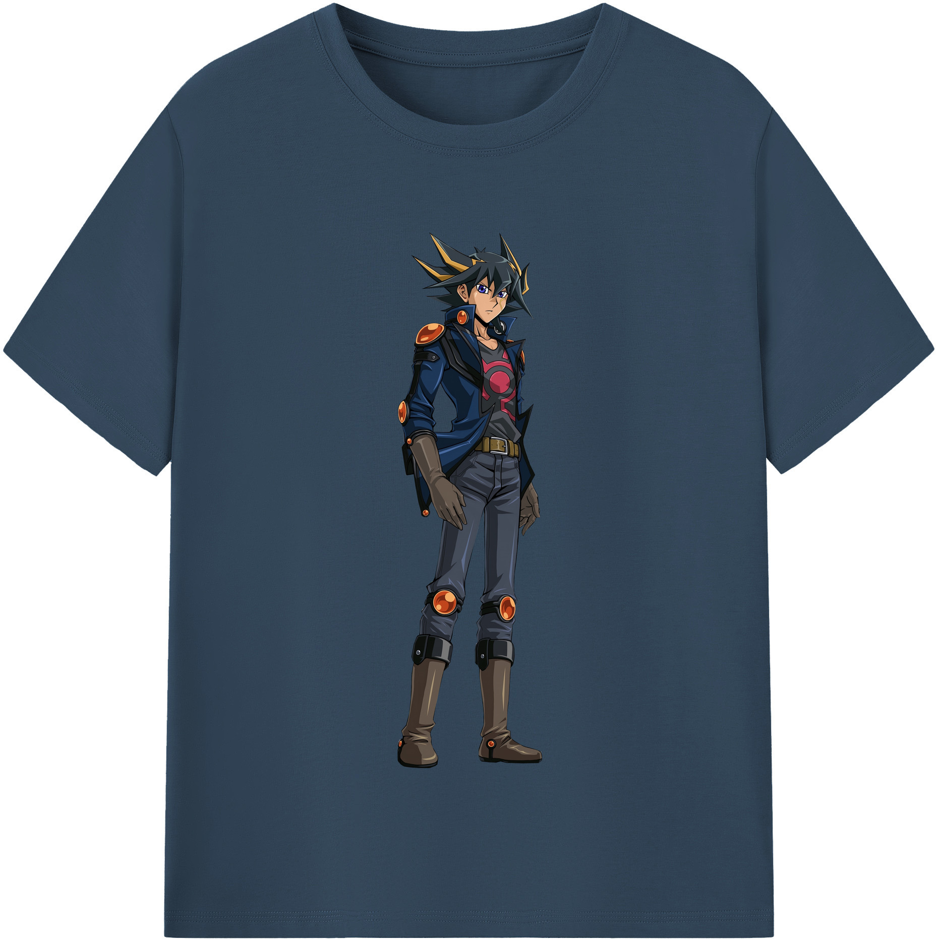（画像用） 遊☆戯☆王 Yu-Gi-Oh! レディースカジュアルプリントTシャツ（綿100％）