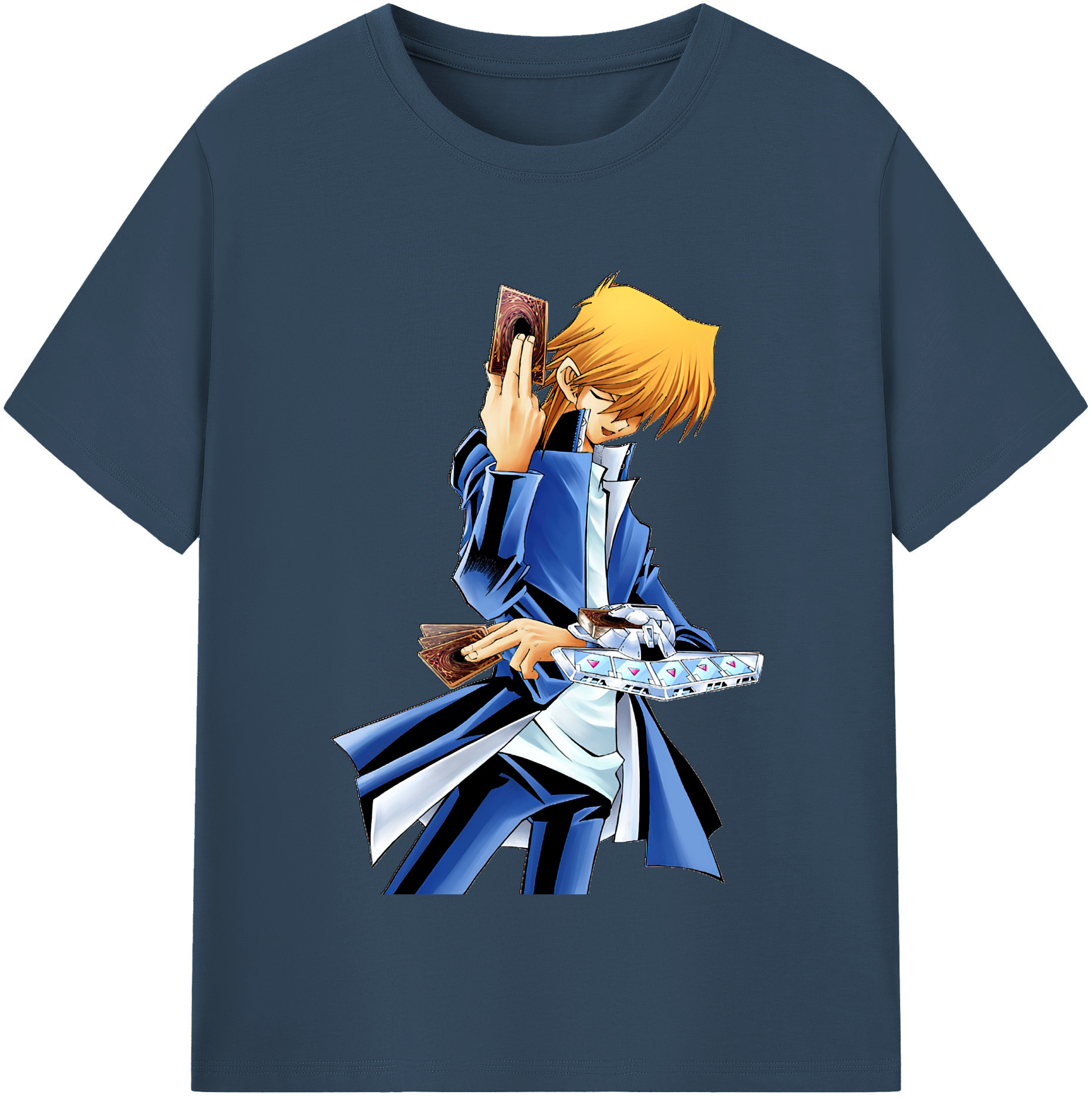 （画像用） 遊☆戯☆王 Yu-Gi-Oh! レディースカジュアルプリントTシャツ（綿100％）