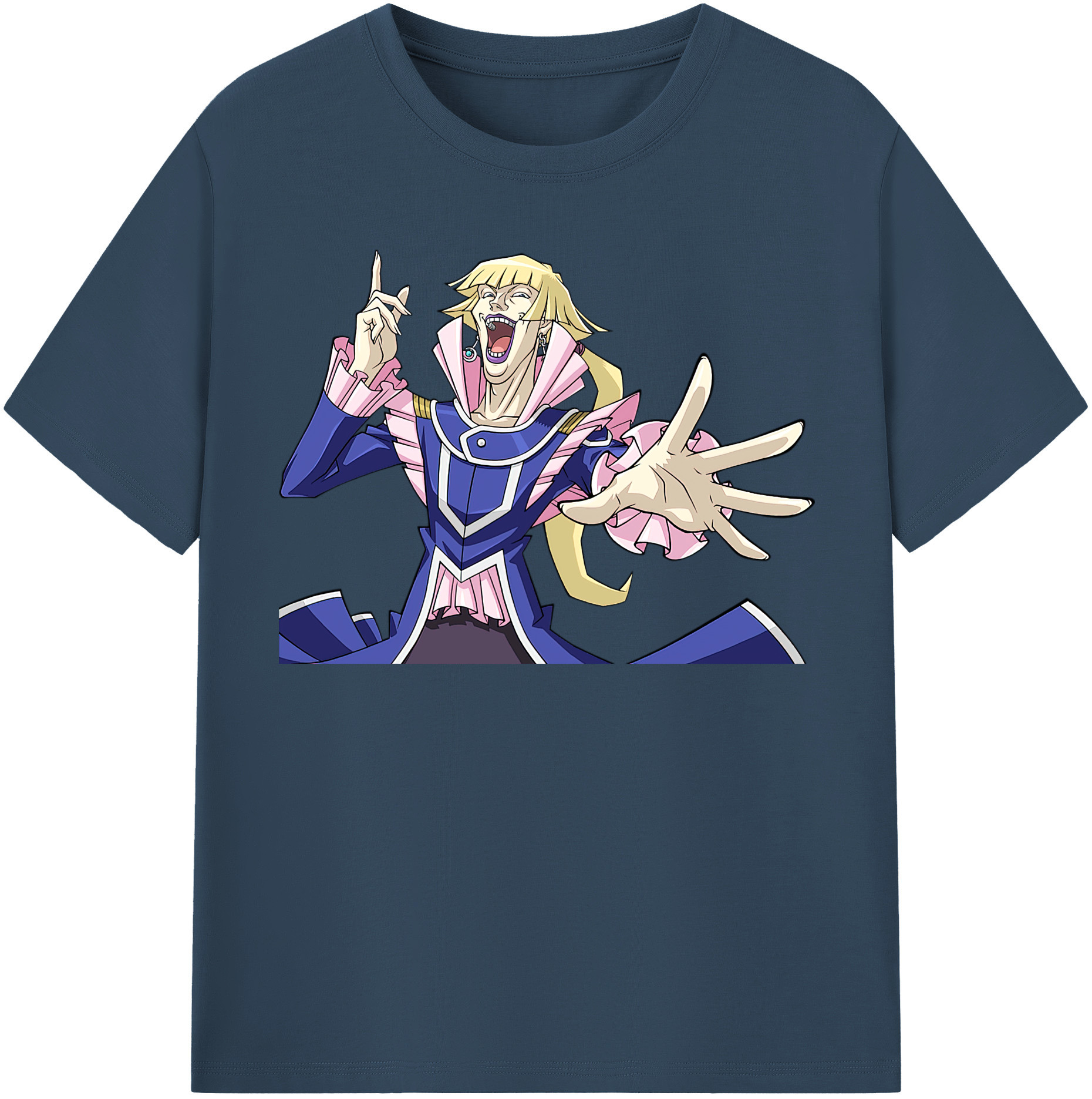 （画像用） 遊☆戯☆王 Yu-Gi-Oh! レディースカジュアルプリントTシャツ（綿100％）