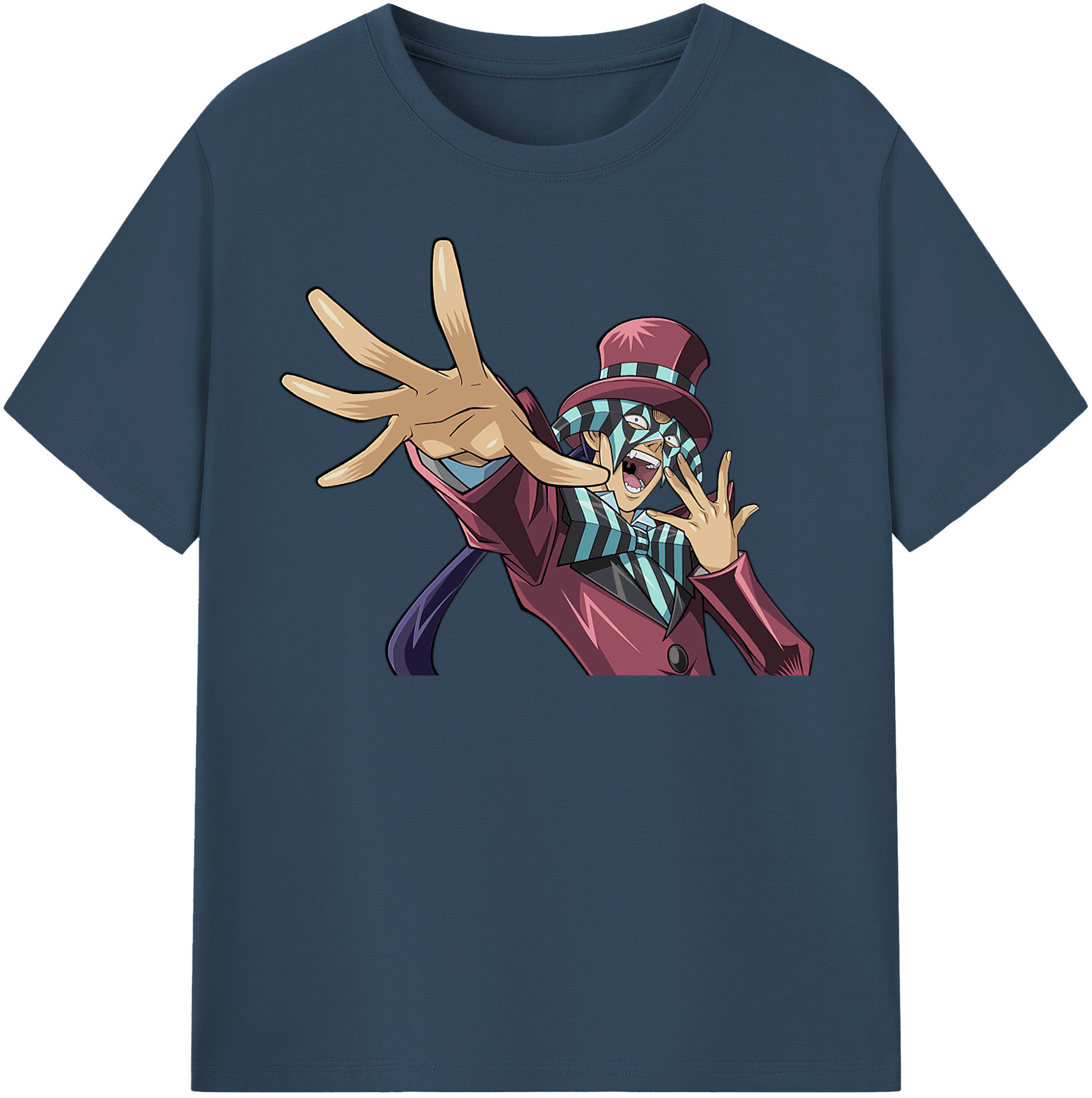 （画像用） 遊☆戯☆王 Yu-Gi-Oh! レディースカジュアルプリントTシャツ（綿100％）