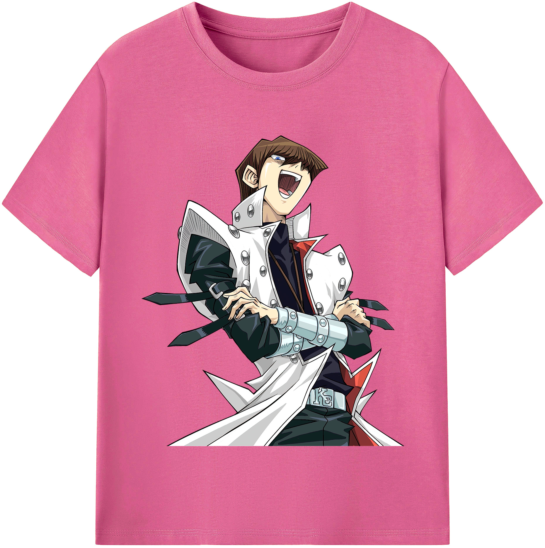（画像用） 遊☆戯☆王 Yu-Gi-Oh! レディースカジュアルプリントTシャツ（綿100％）