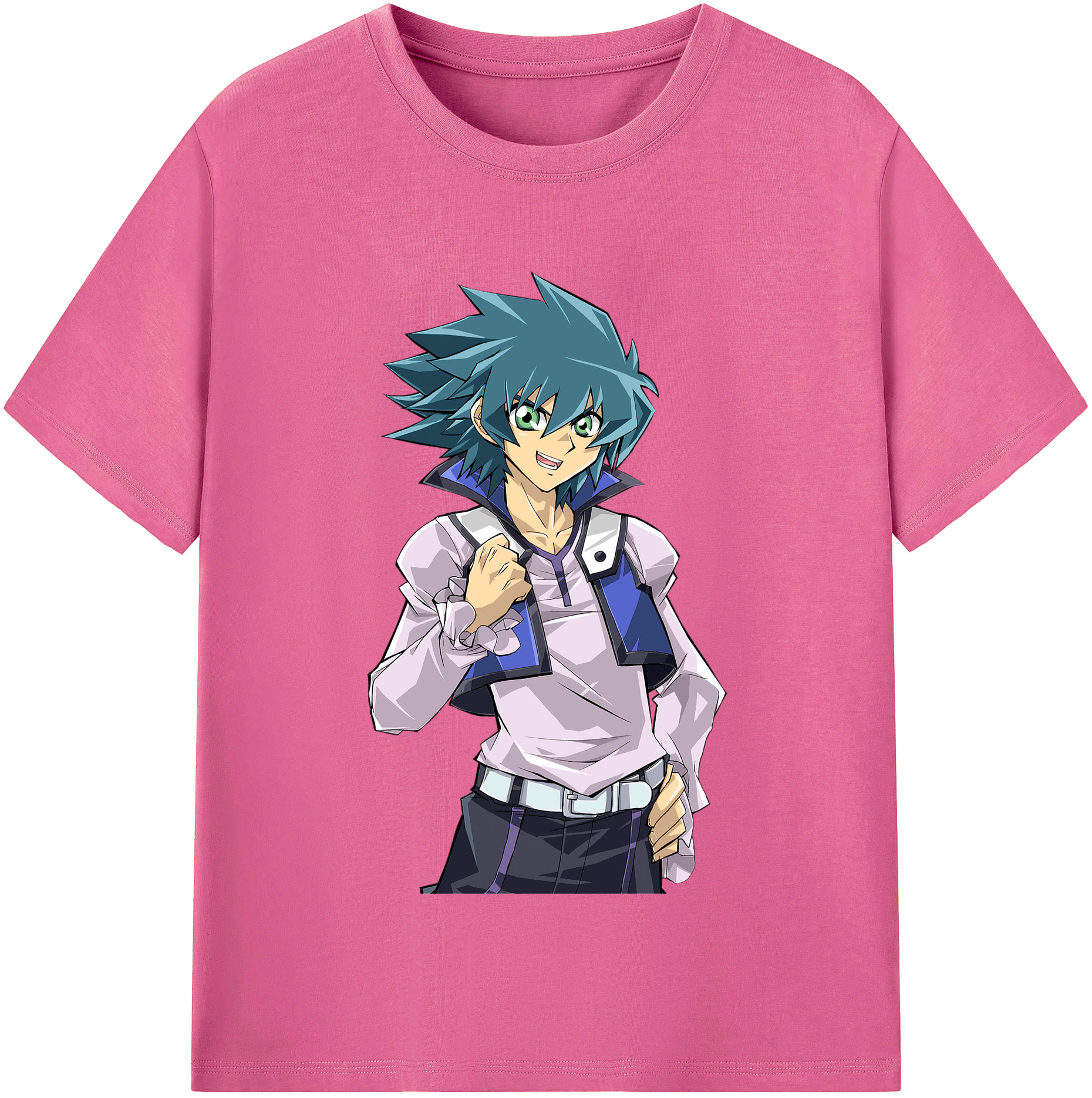 （画像用） 遊☆戯☆王 Yu-Gi-Oh! レディースカジュアルプリントTシャツ（綿100％）