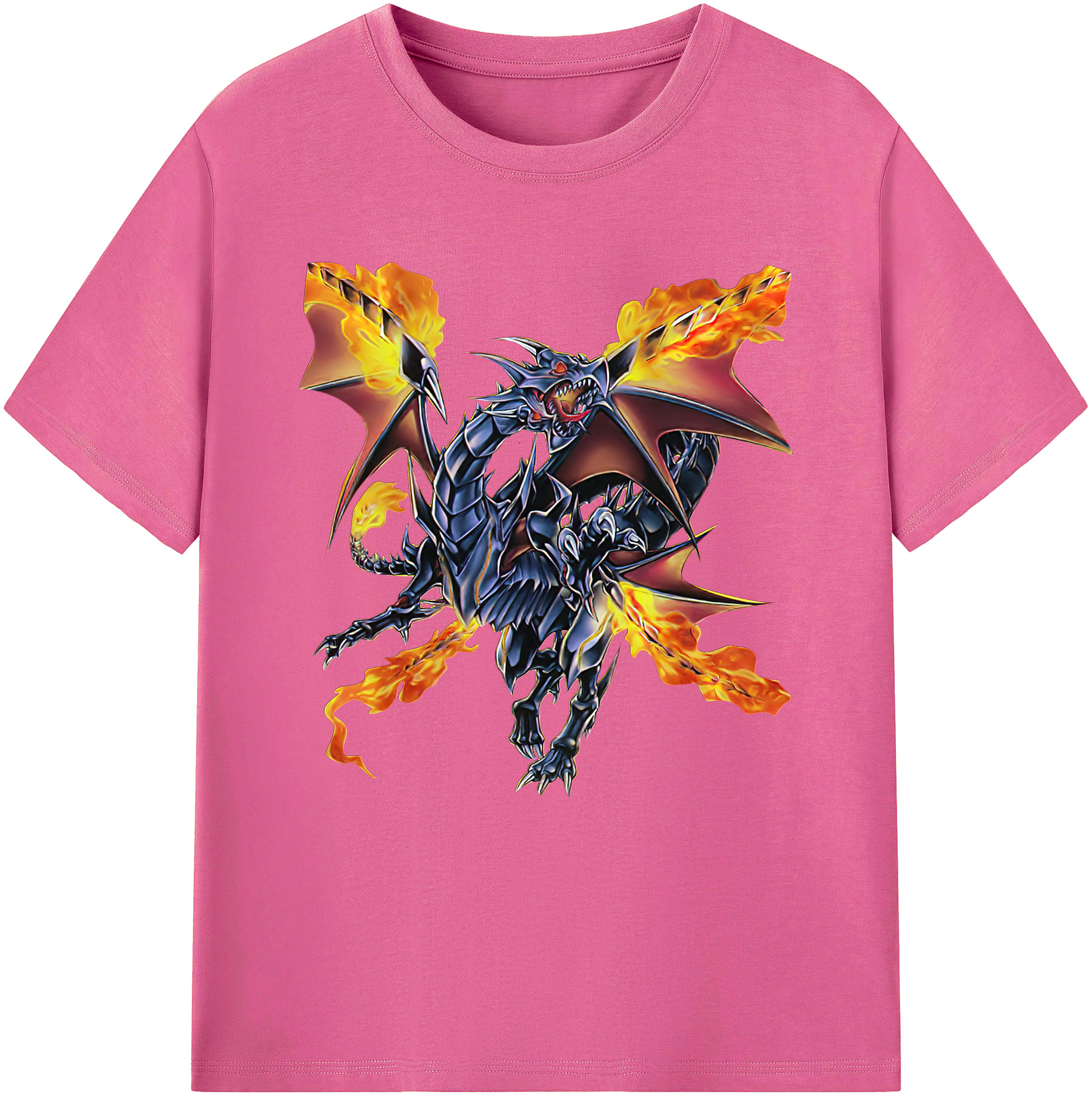 （画像用） 遊☆戯☆王 Yu-Gi-Oh! レディースカジュアルプリントTシャツ（綿100％）