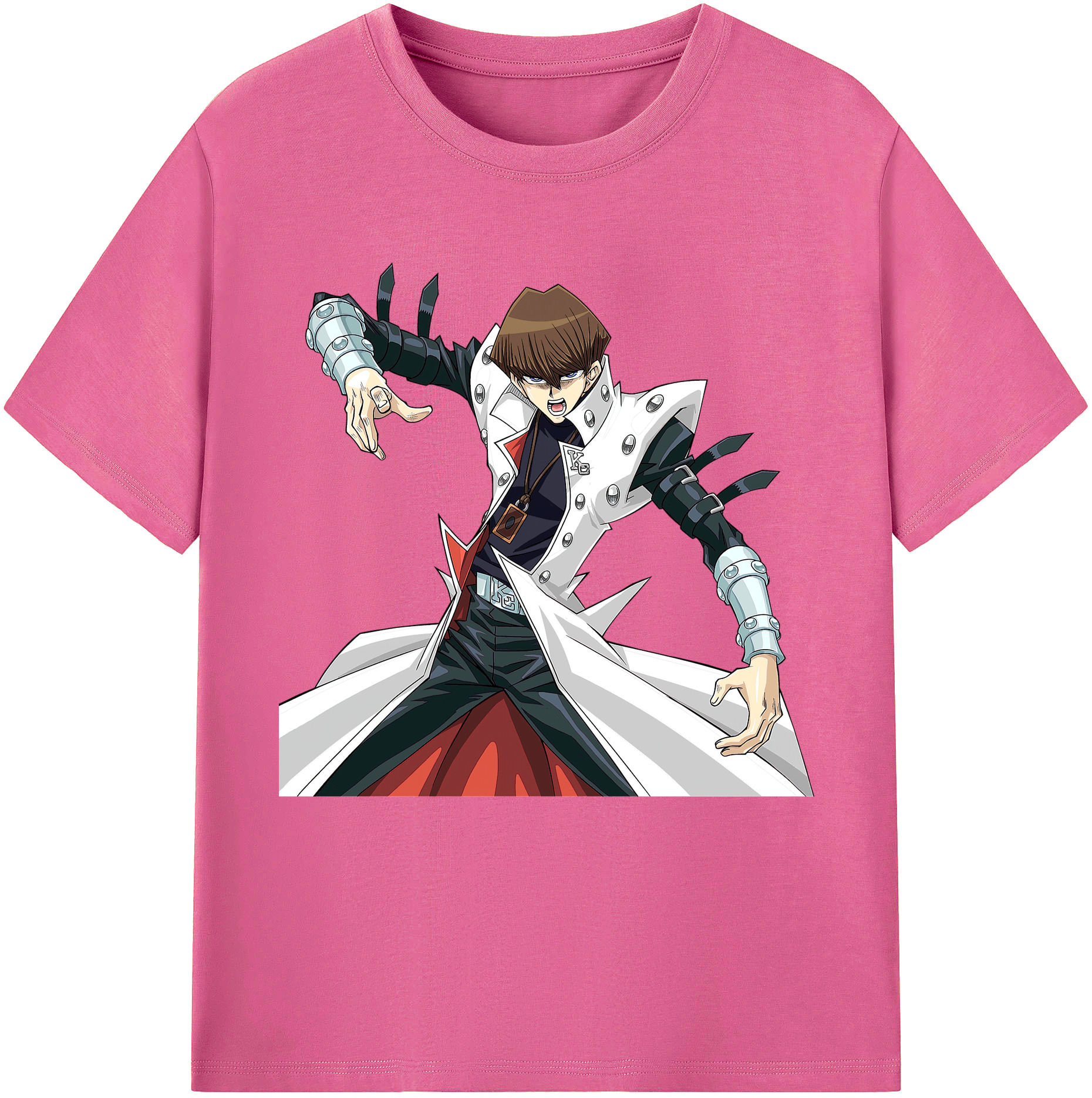 （画像用） 遊☆戯☆王 Yu-Gi-Oh! レディースカジュアルプリントTシャツ（綿100％）