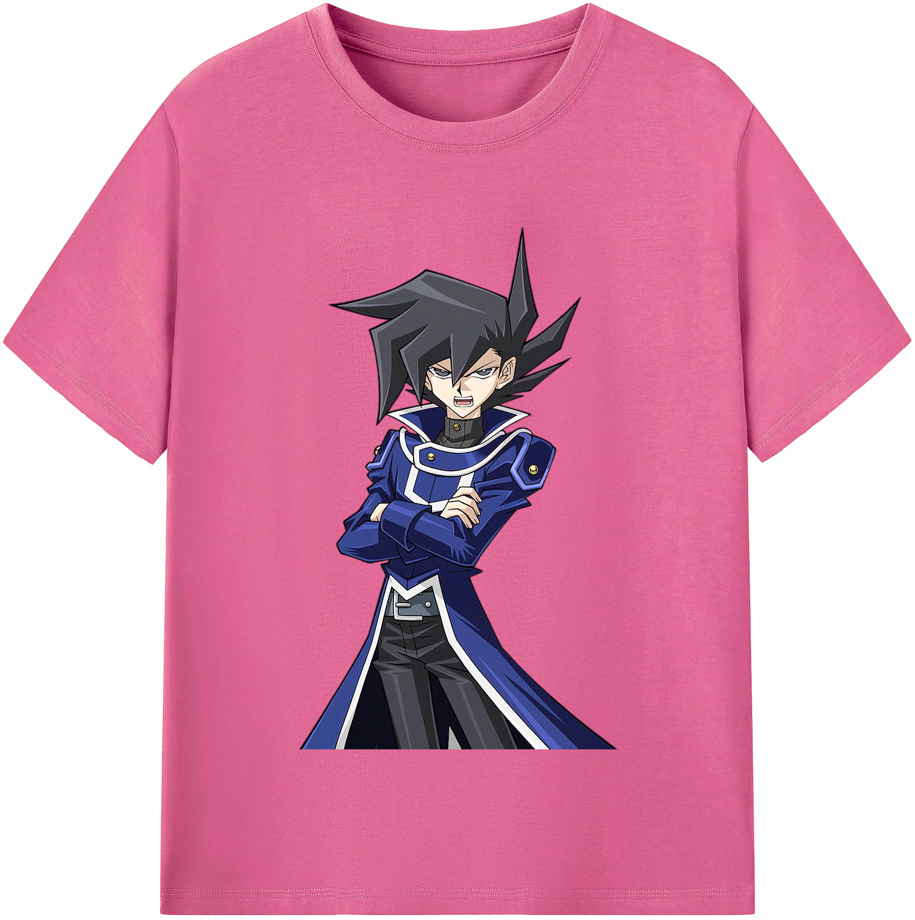 （画像用） 遊☆戯☆王 Yu-Gi-Oh! レディースカジュアルプリントTシャツ（綿100％）