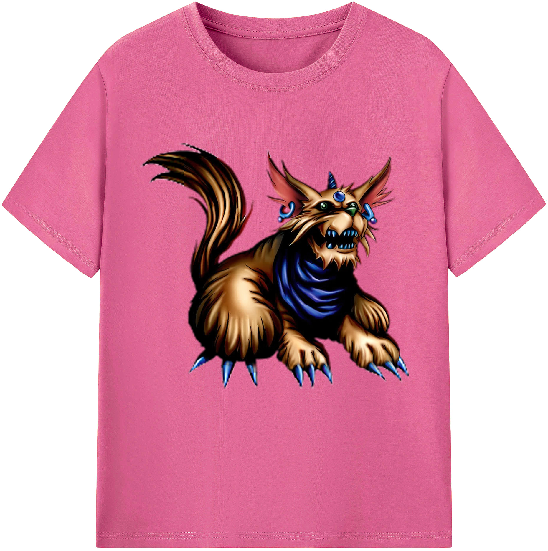 （画像用） 遊☆戯☆王 Yu-Gi-Oh! レディースカジュアルプリントTシャツ（綿100％）