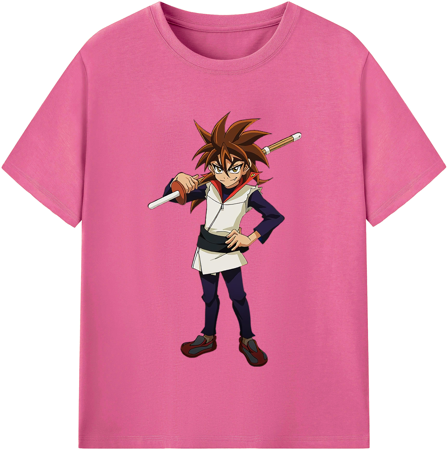 （画像用） 遊☆戯☆王 Yu-Gi-Oh! レディースカジュアルプリントTシャツ（綿100％）