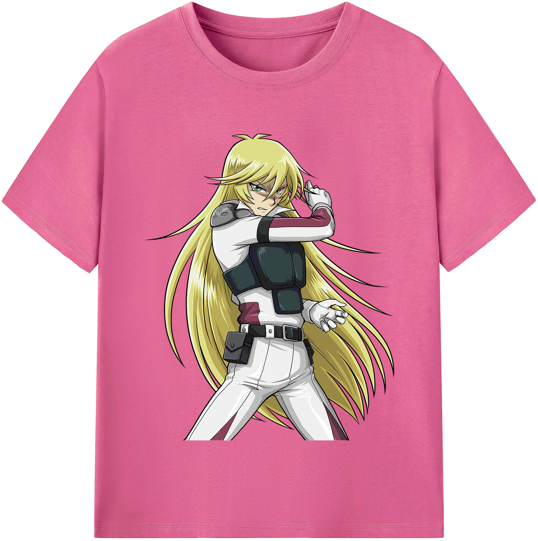 （画像用） 遊☆戯☆王 Yu-Gi-Oh! レディースカジュアルプリントTシャツ（綿100％）
