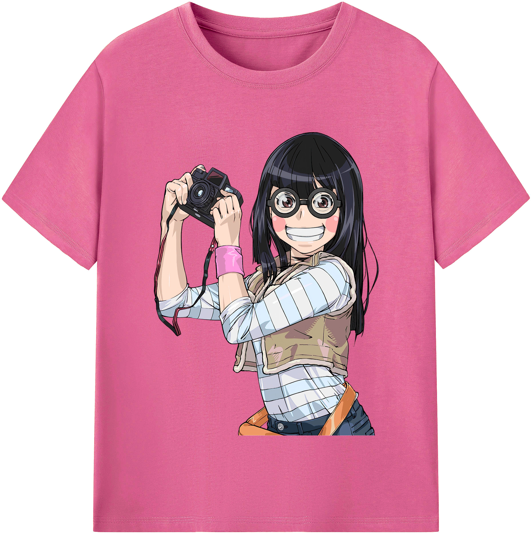 （画像用） 遊☆戯☆王 Yu-Gi-Oh! レディースカジュアルプリントTシャツ（綿100％）