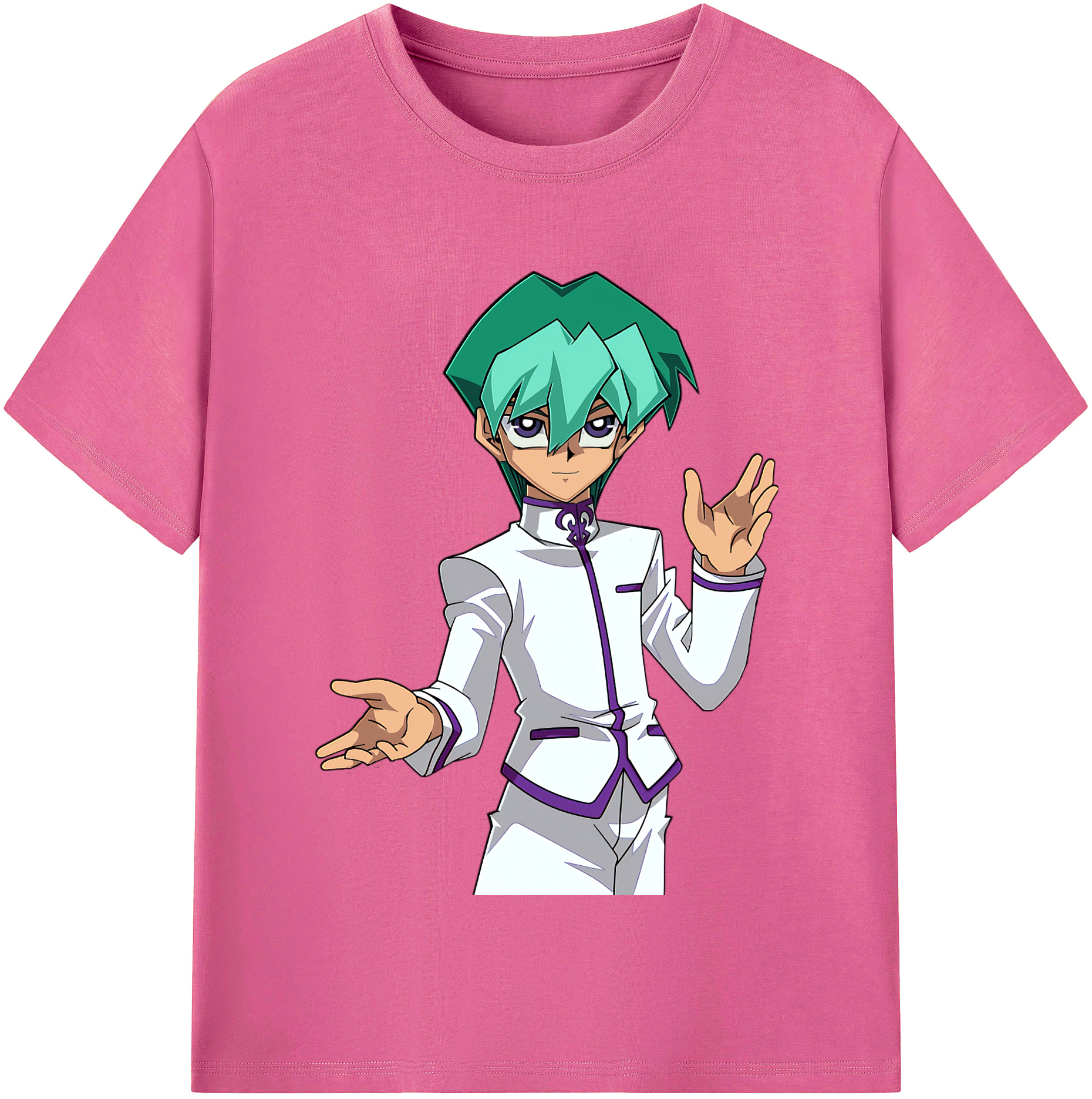 （画像用） 遊☆戯☆王 Yu-Gi-Oh! レディースカジュアルプリントTシャツ（綿100％）