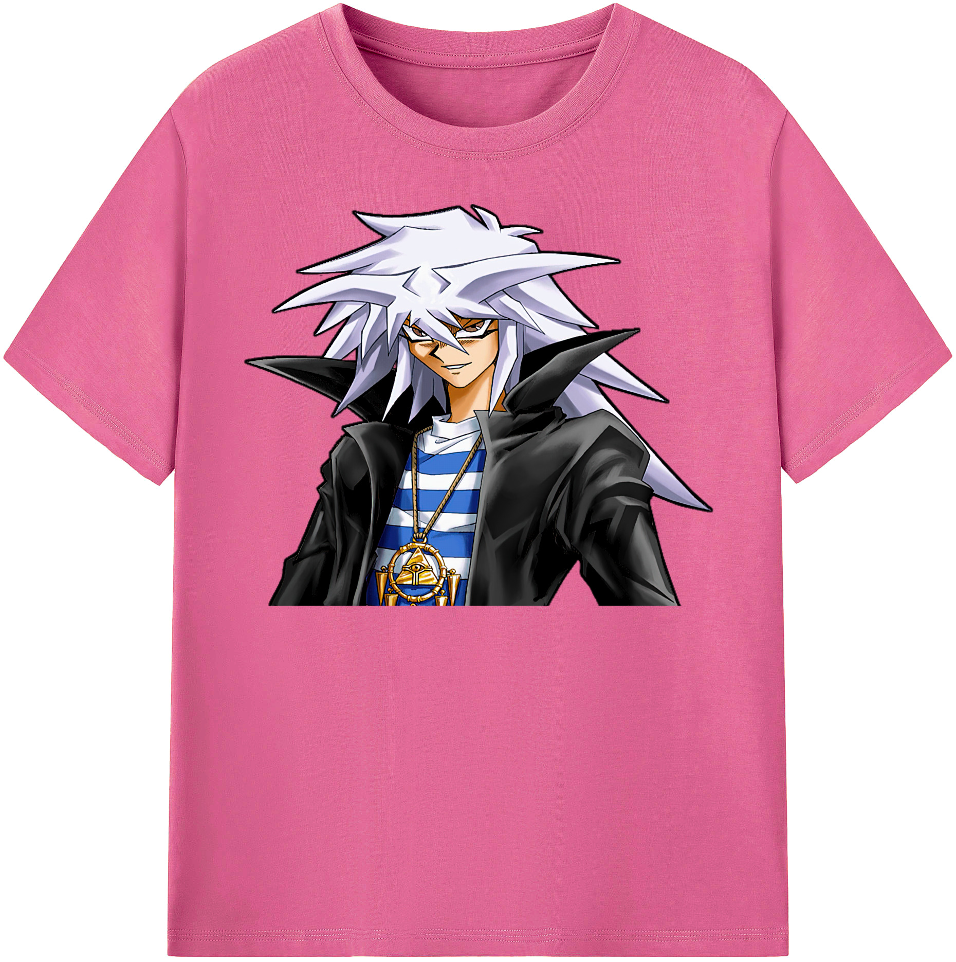 （画像用） 遊☆戯☆王 Yu-Gi-Oh! レディースカジュアルプリントTシャツ（綿100％）