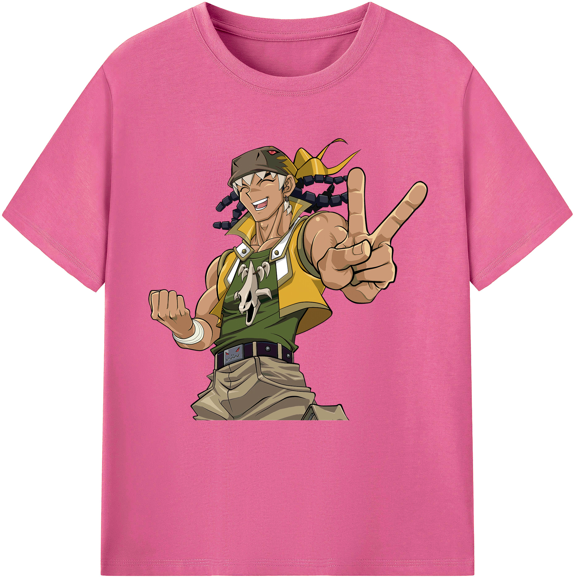 （画像用） 遊☆戯☆王 Yu-Gi-Oh! レディースカジュアルプリントTシャツ（綿100％）