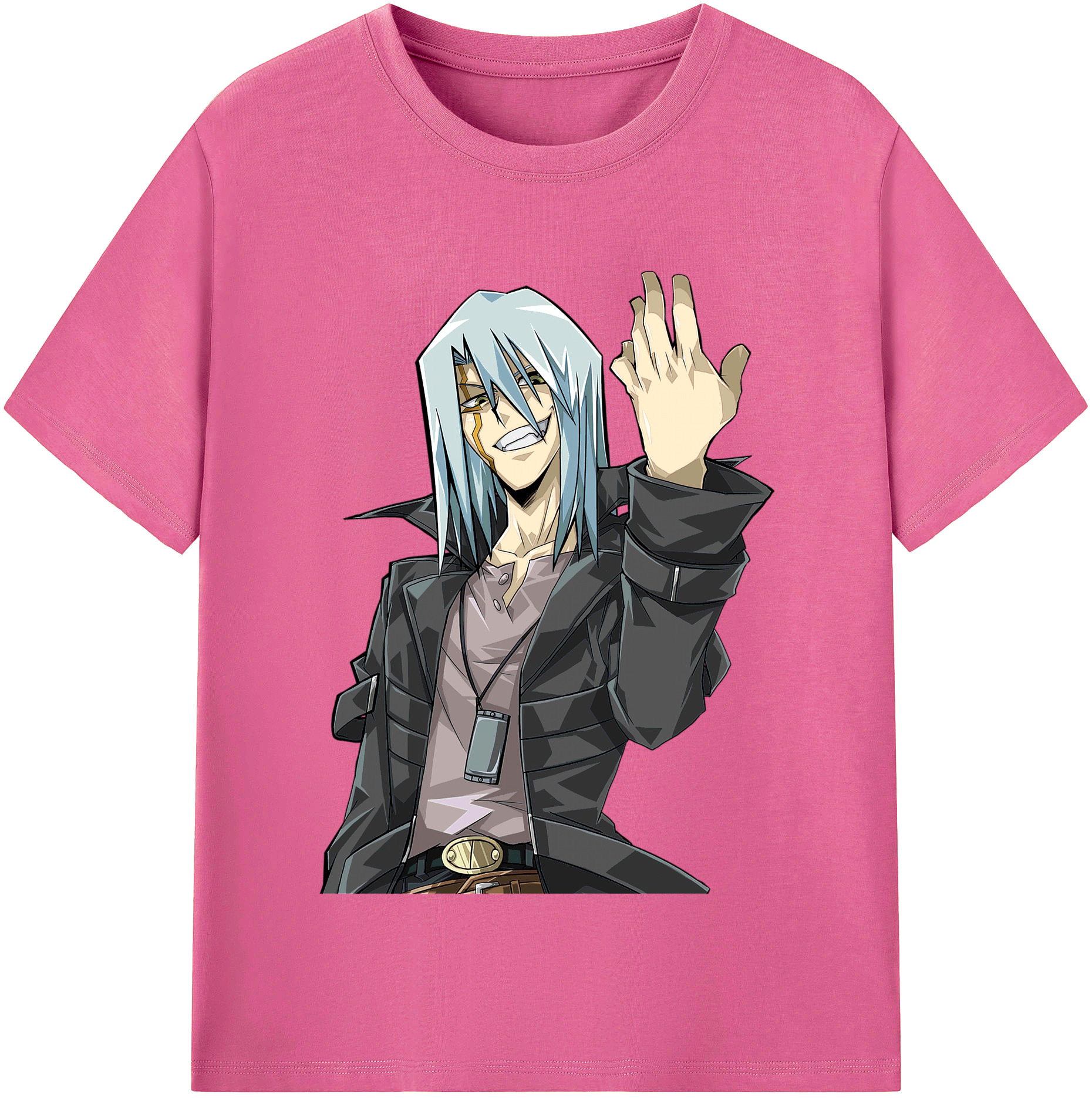 （画像用） 遊☆戯☆王 Yu-Gi-Oh! レディースカジュアルプリントTシャツ（綿100％）