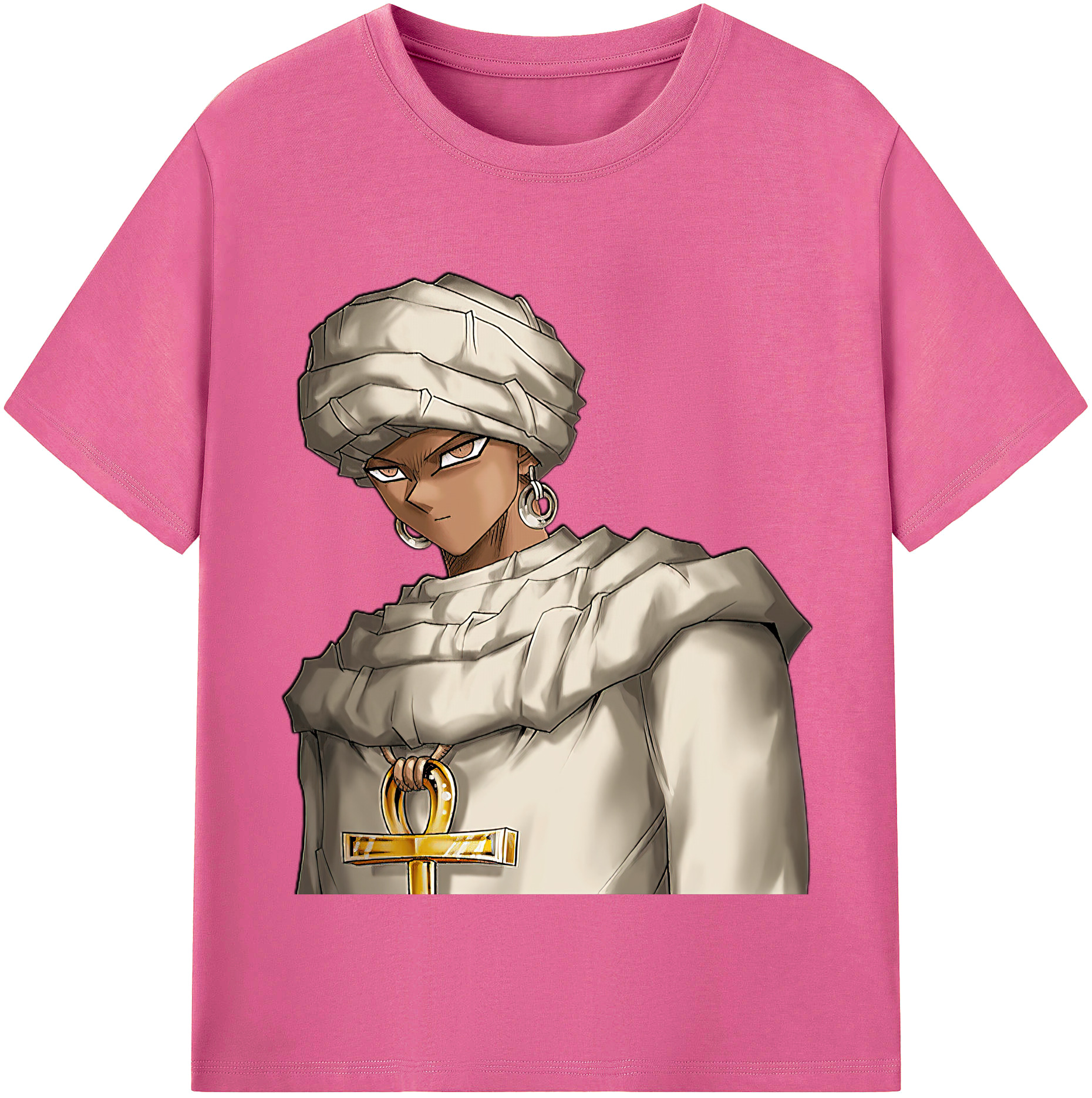 （画像用） 遊☆戯☆王 Yu-Gi-Oh! レディースカジュアルプリントTシャツ（綿100％）