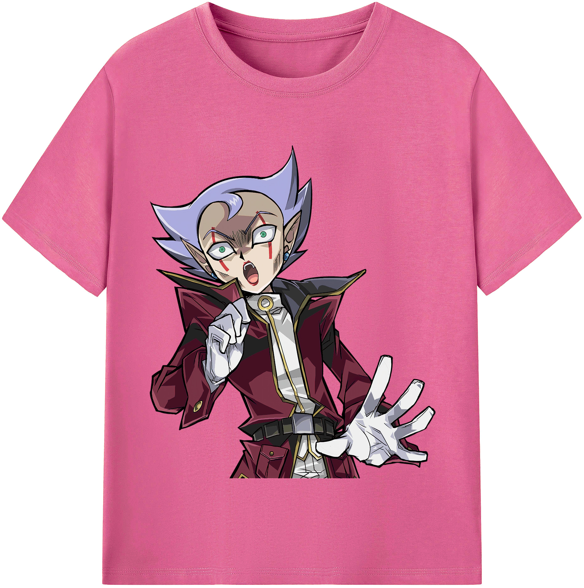 （画像用） 遊☆戯☆王 Yu-Gi-Oh! レディースカジュアルプリントTシャツ（綿100％）