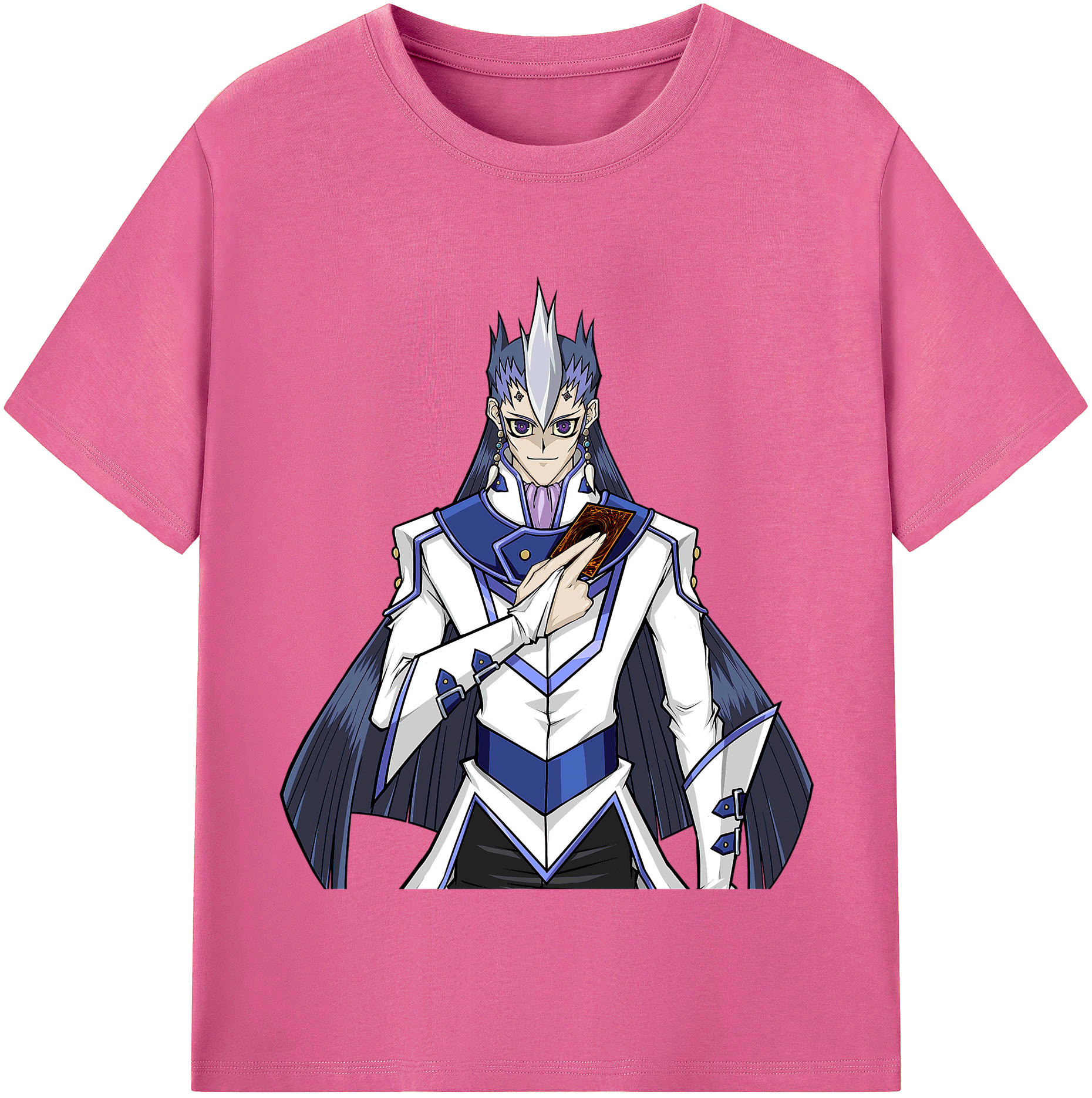 （画像用） 遊☆戯☆王 Yu-Gi-Oh! レディースカジュアルプリントTシャツ（綿100％）