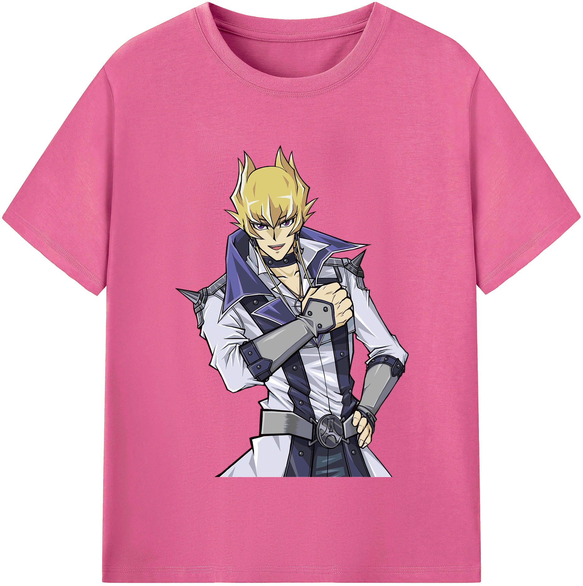（画像用） 遊☆戯☆王 Yu-Gi-Oh! レディースカジュアルプリントTシャツ（綿100％）