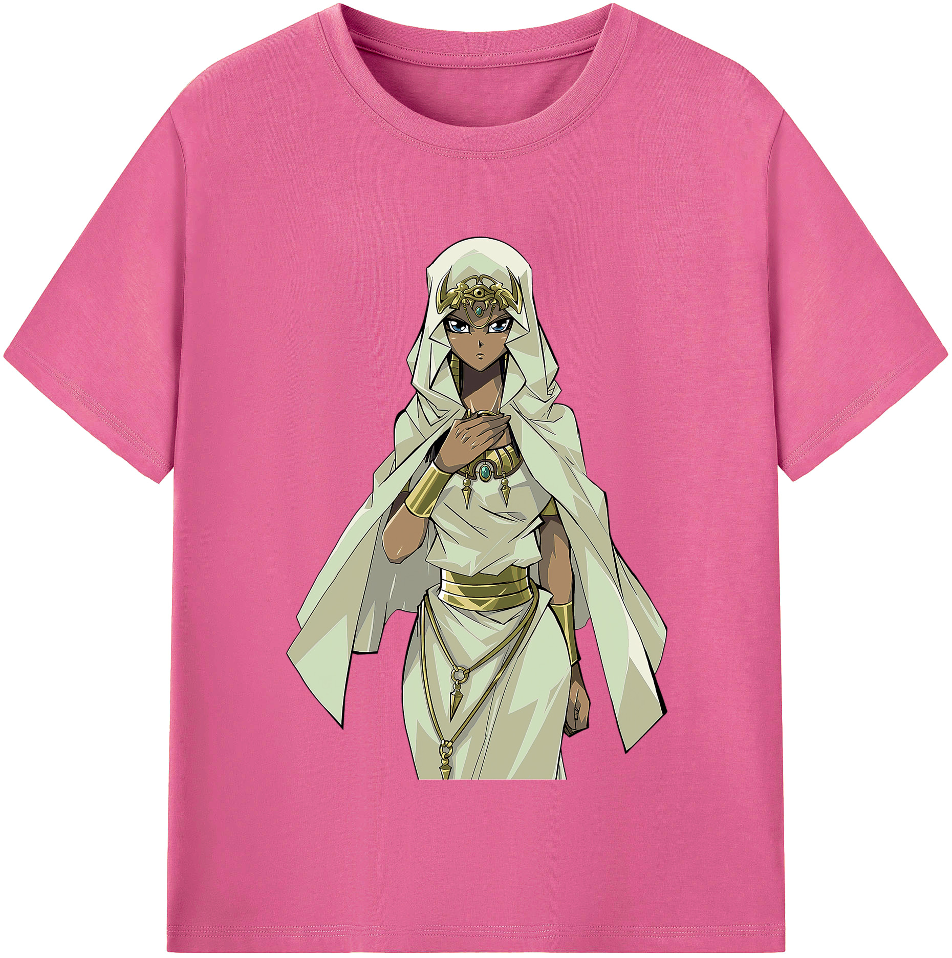 （画像用） 遊☆戯☆王 Yu-Gi-Oh! レディースカジュアルプリントTシャツ（綿100％）