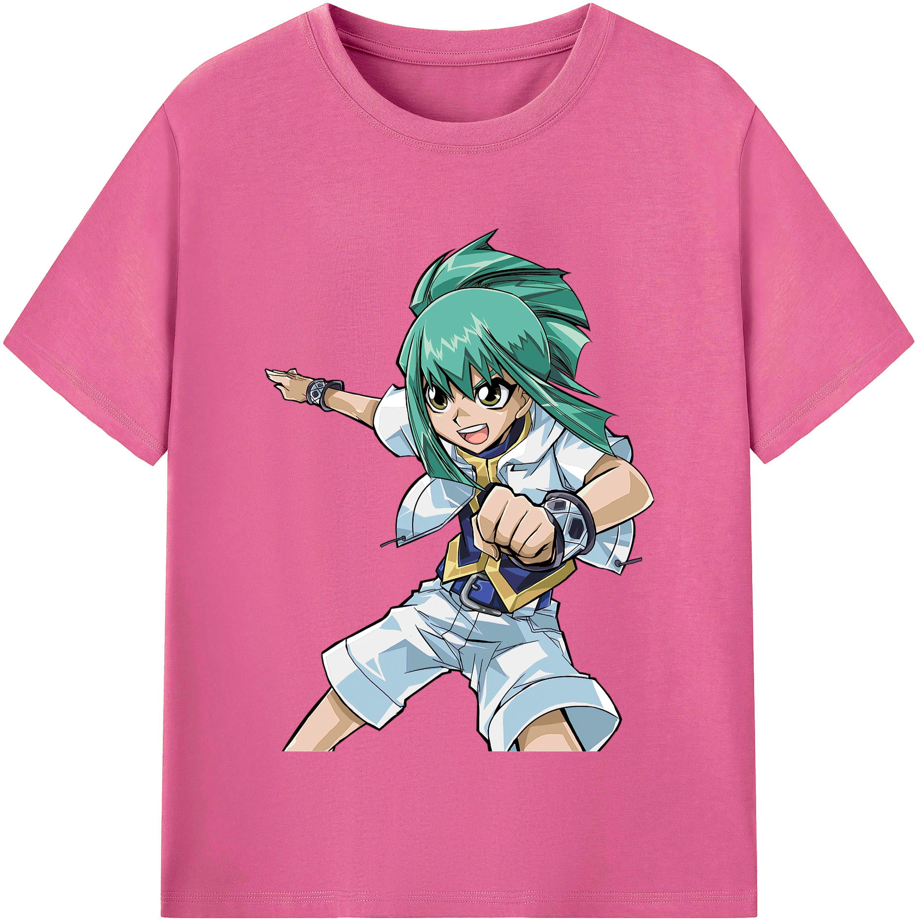 （画像用） 遊☆戯☆王 Yu-Gi-Oh! レディースカジュアルプリントTシャツ（綿100％）