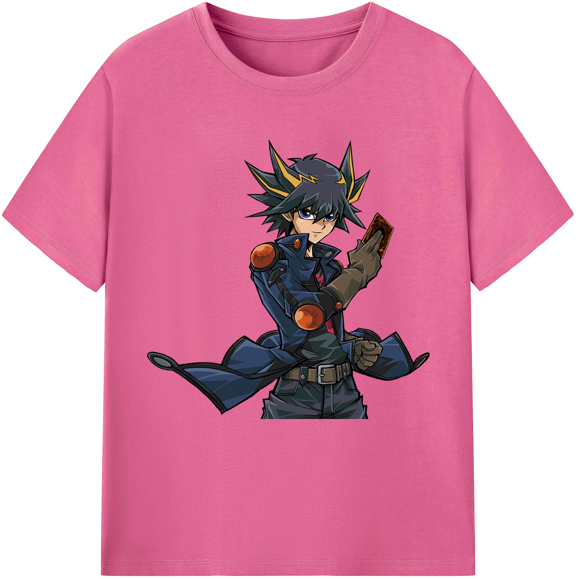 （画像用） 遊☆戯☆王 Yu-Gi-Oh! レディースカジュアルプリントTシャツ（綿100％）