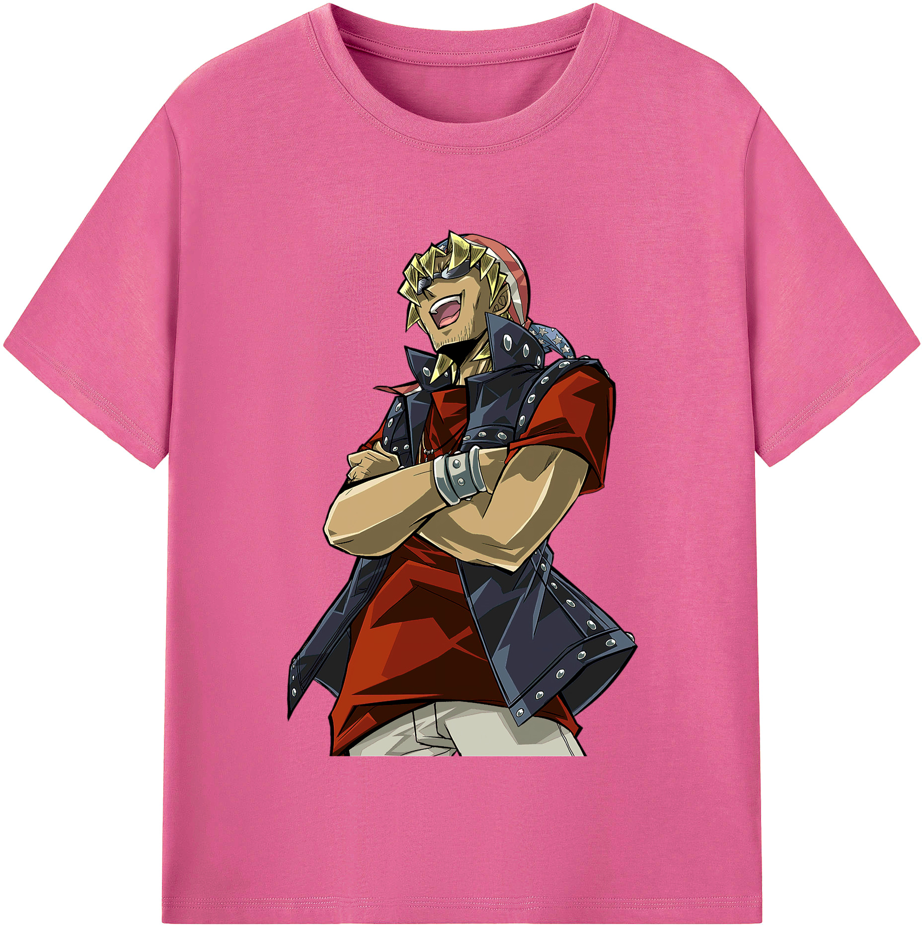 （画像用） 遊☆戯☆王 Yu-Gi-Oh! レディースカジュアルプリントTシャツ（綿100％）