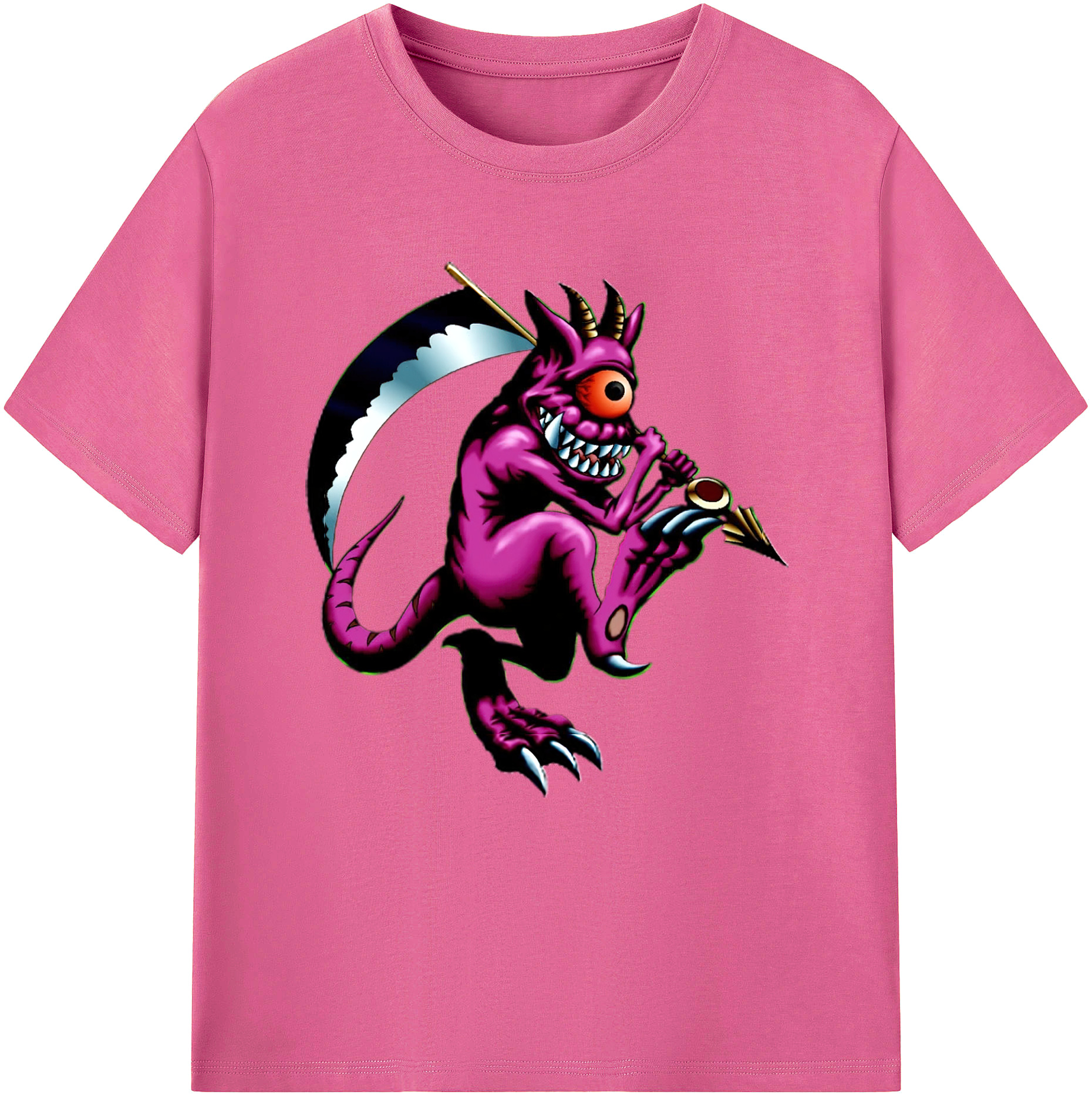 （画像用） 遊☆戯☆王 Yu-Gi-Oh! レディースカジュアルプリントTシャツ（綿100％）
