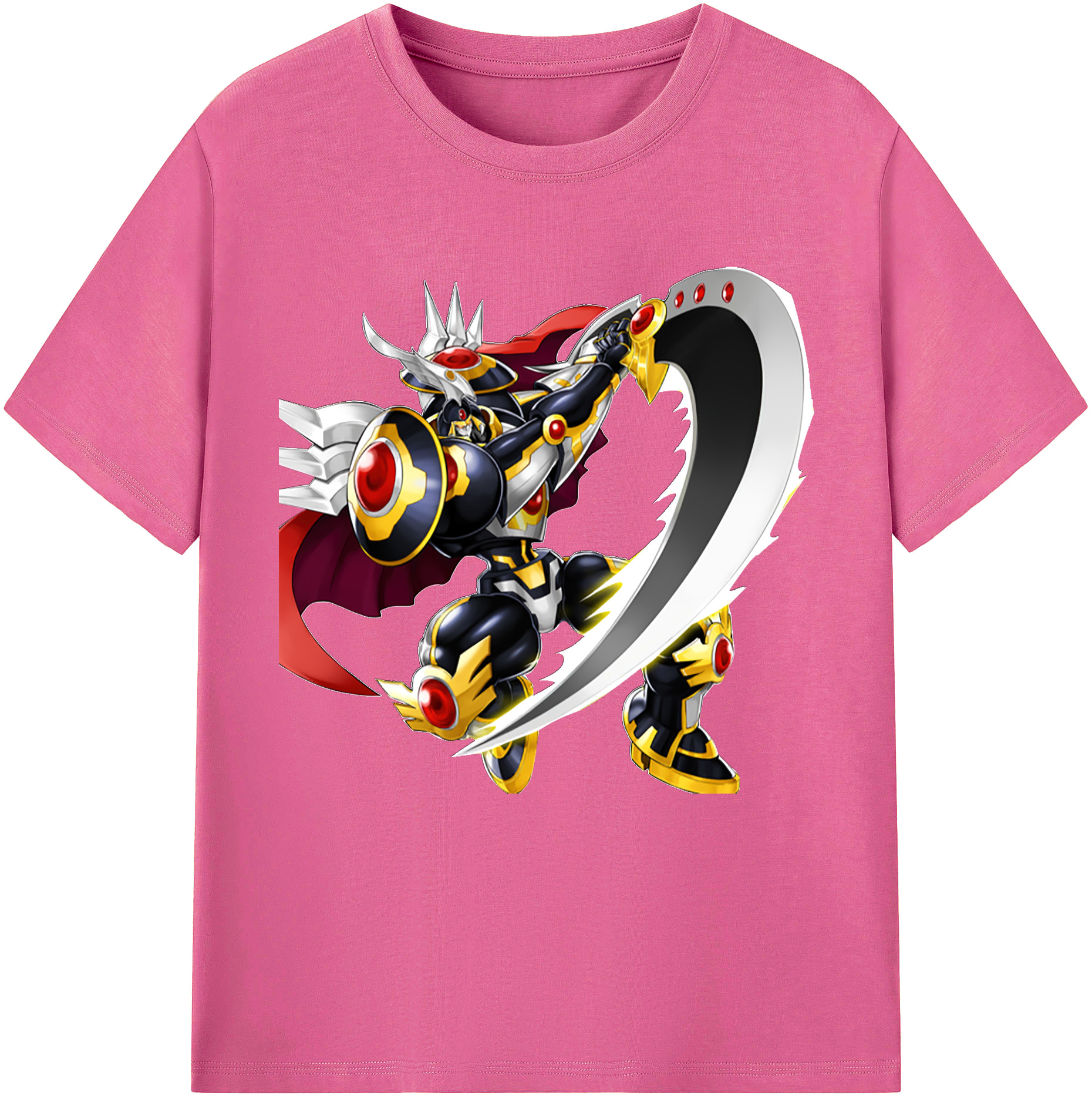 （画像用） 遊☆戯☆王 Yu-Gi-Oh! レディースカジュアルプリントTシャツ（綿100％）
