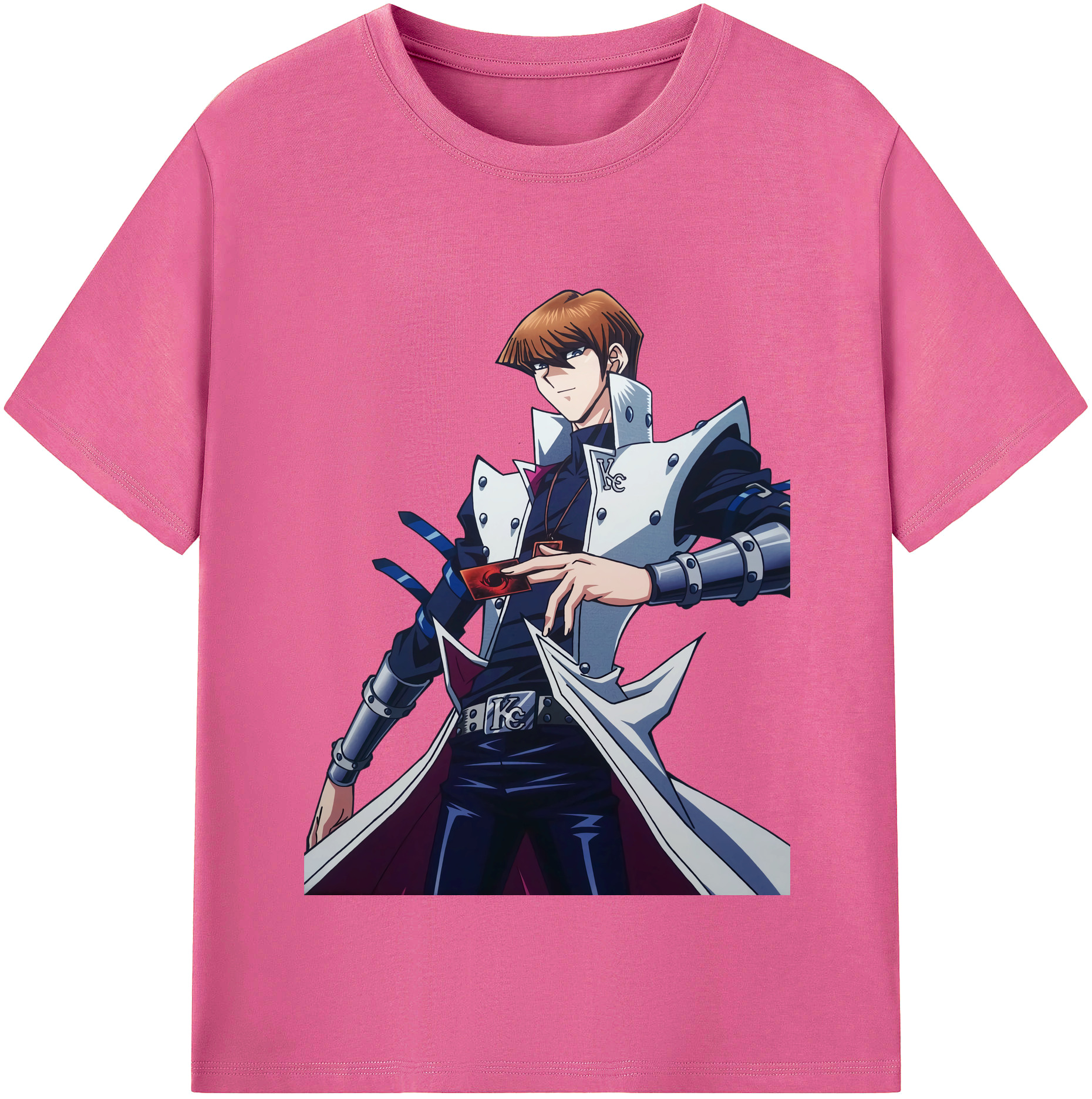 （画像用） 遊☆戯☆王 Yu-Gi-Oh! レディースカジュアルプリントTシャツ（綿100％）