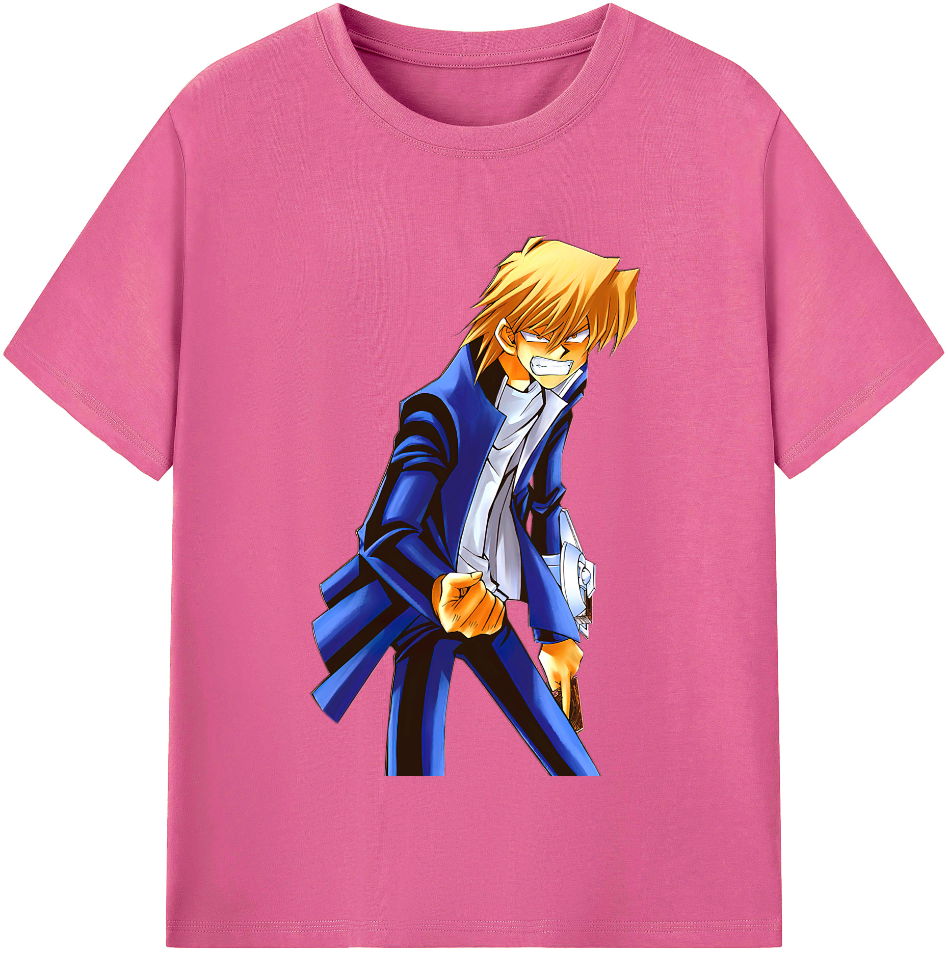 （画像用） 遊☆戯☆王 Yu-Gi-Oh! レディースカジュアルプリントTシャツ（綿100％）