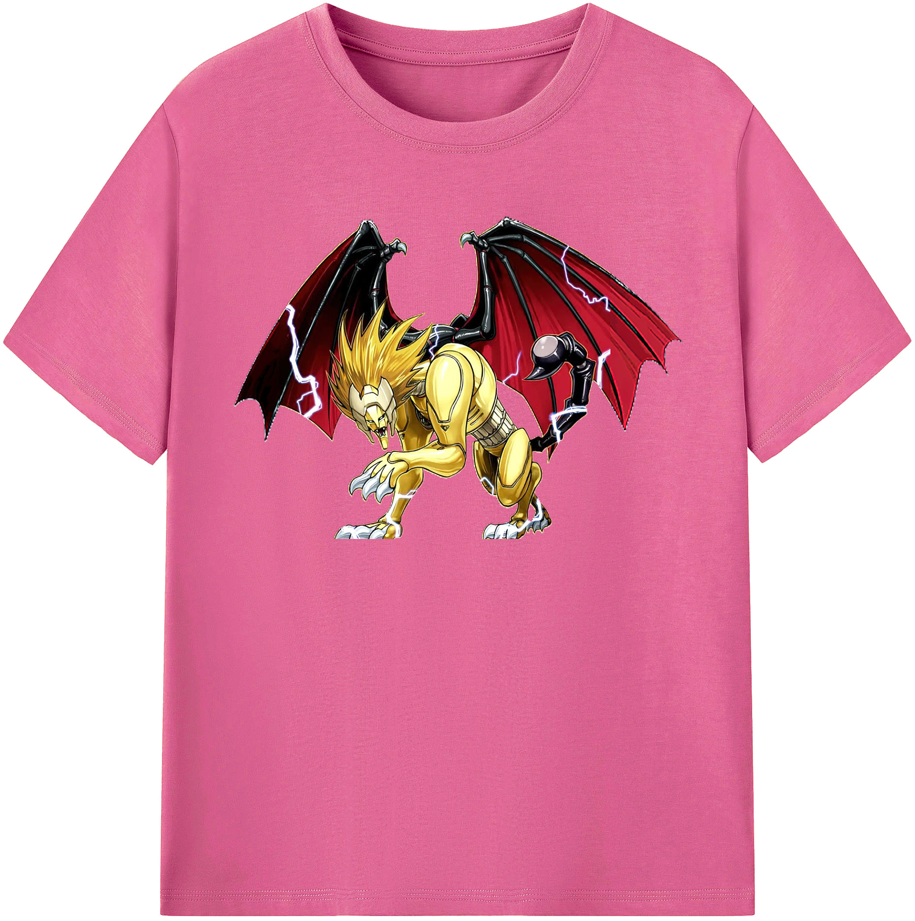 （画像用） 遊☆戯☆王 Yu-Gi-Oh! レディースカジュアルプリントTシャツ（綿100％）