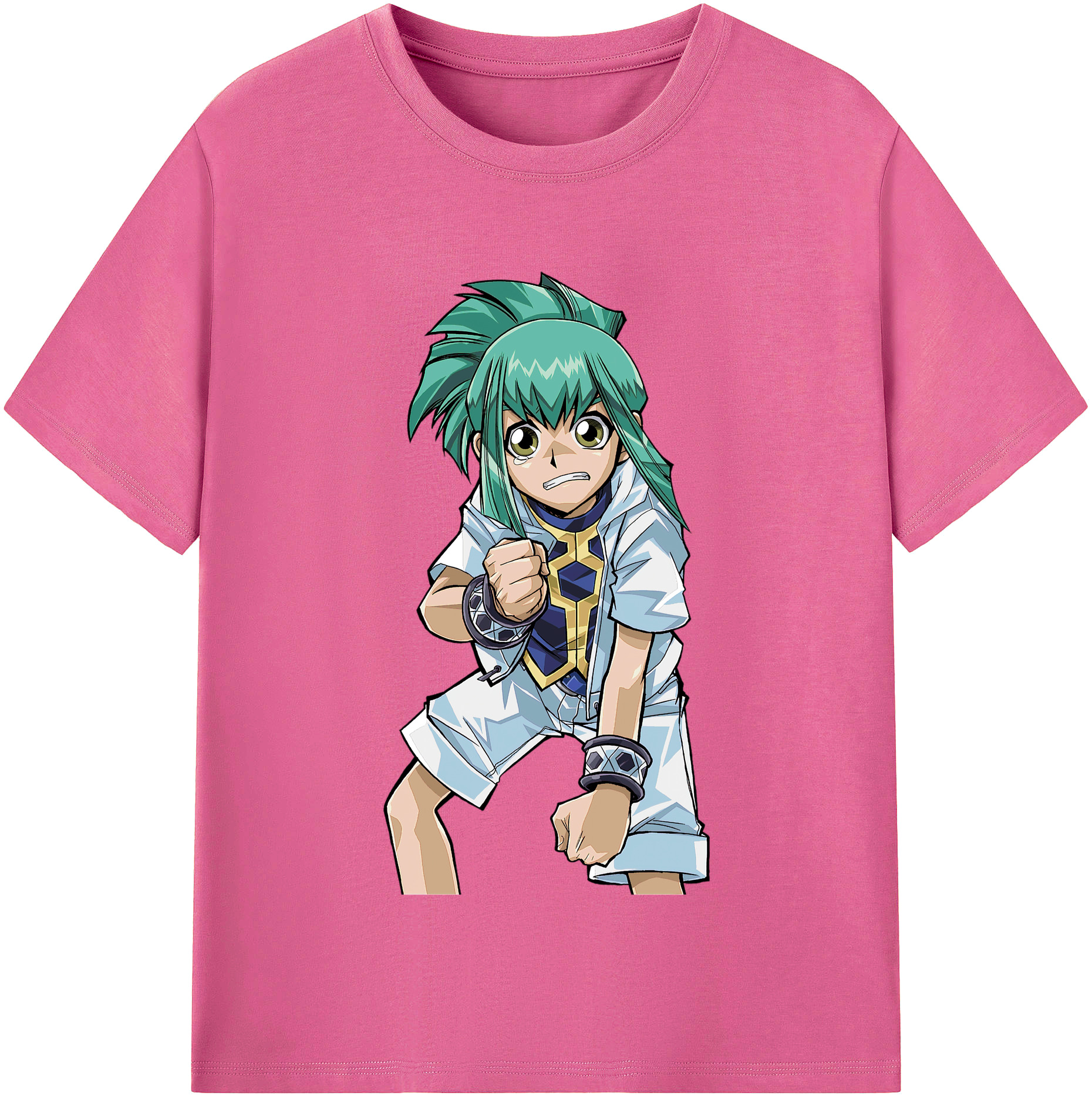 （画像用） 遊☆戯☆王 Yu-Gi-Oh! レディースカジュアルプリントTシャツ（綿100％）