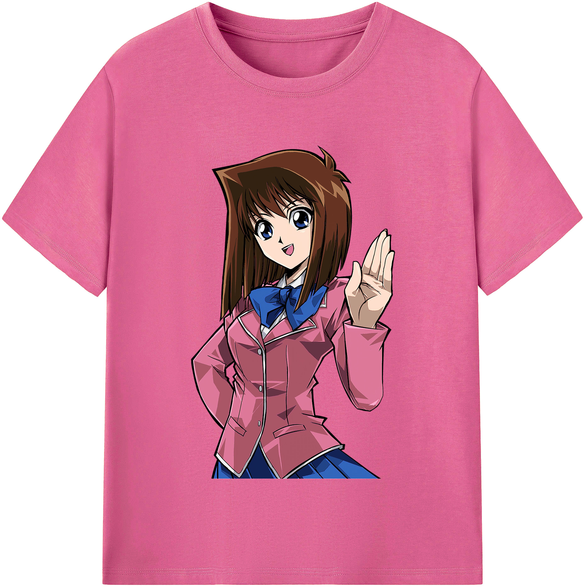 （画像用） 遊☆戯☆王 Yu-Gi-Oh! レディースカジュアルプリントTシャツ（綿100％）