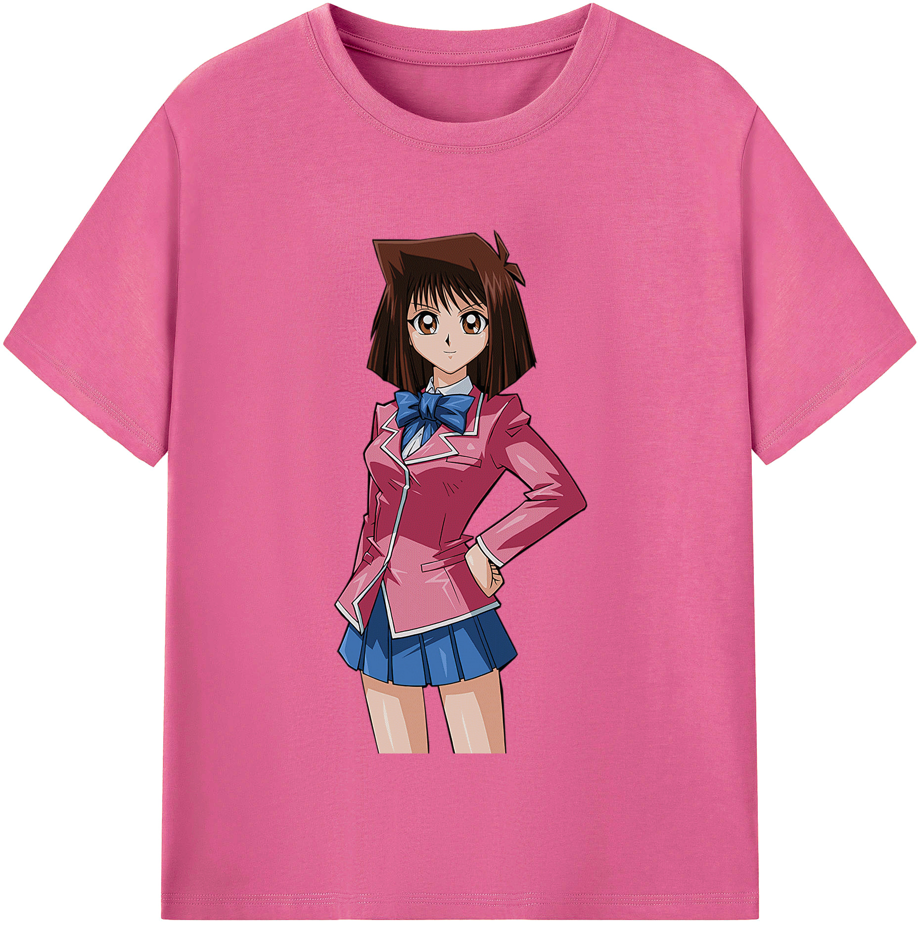 （画像用） 遊☆戯☆王 Yu-Gi-Oh! レディースカジュアルプリントTシャツ（綿100％）