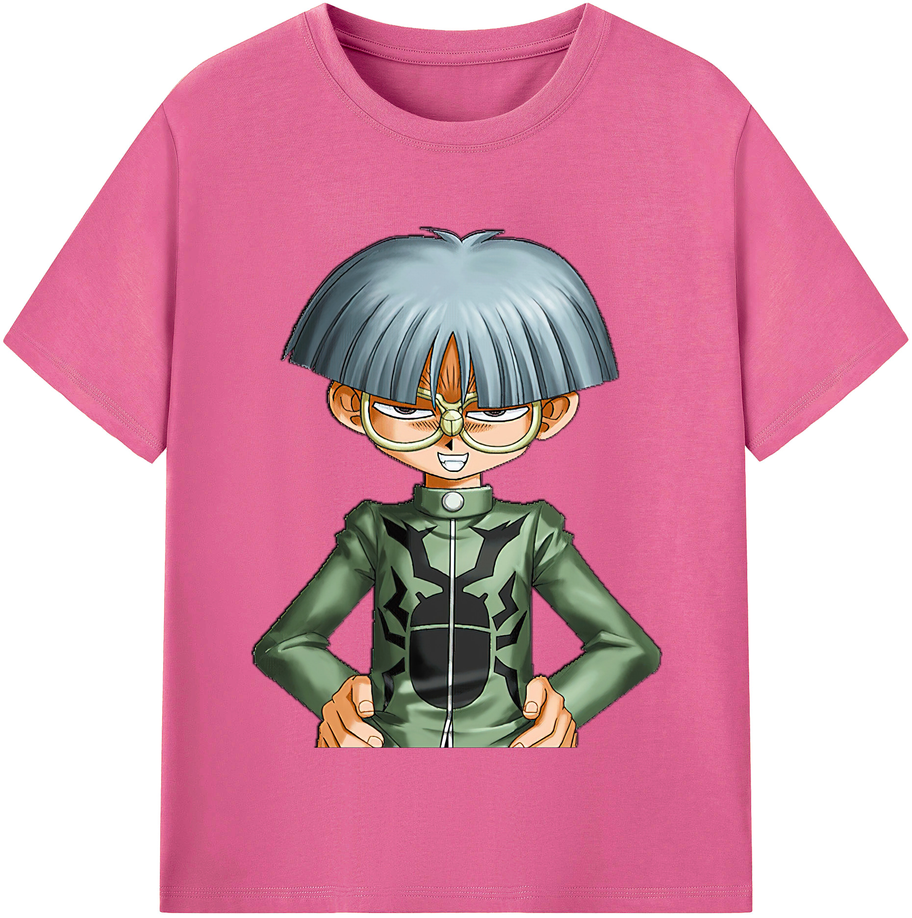 （画像用） 遊☆戯☆王 Yu-Gi-Oh! レディースカジュアルプリントTシャツ（綿100％）
