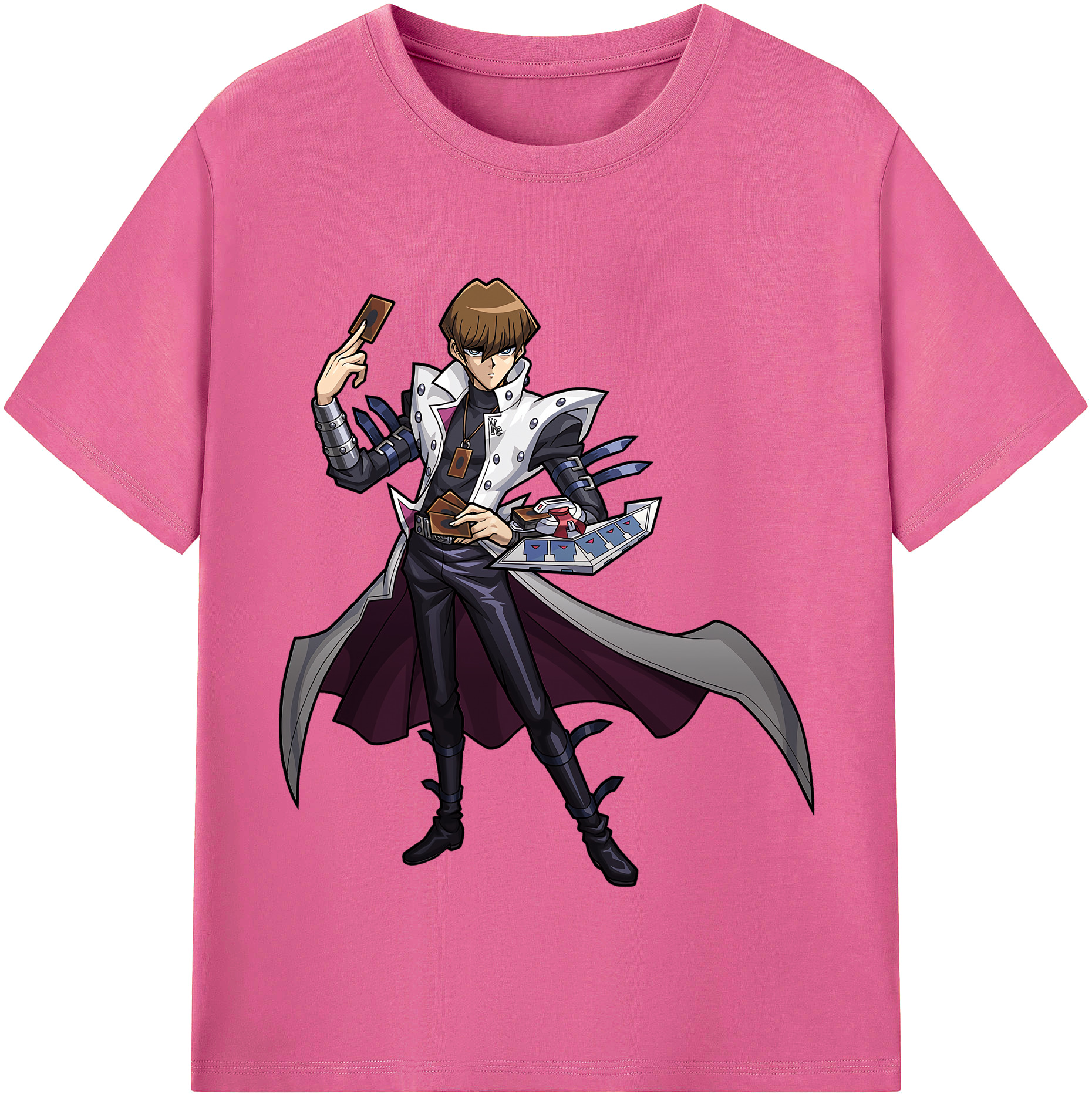 （画像用） 遊☆戯☆王 Yu-Gi-Oh! レディースカジュアルプリントTシャツ（綿100％）