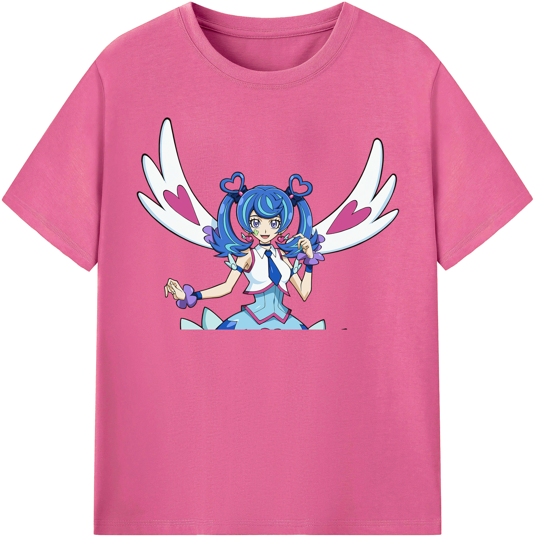 （画像用） 遊☆戯☆王 Yu-Gi-Oh! レディースカジュアルプリントTシャツ（綿100％）