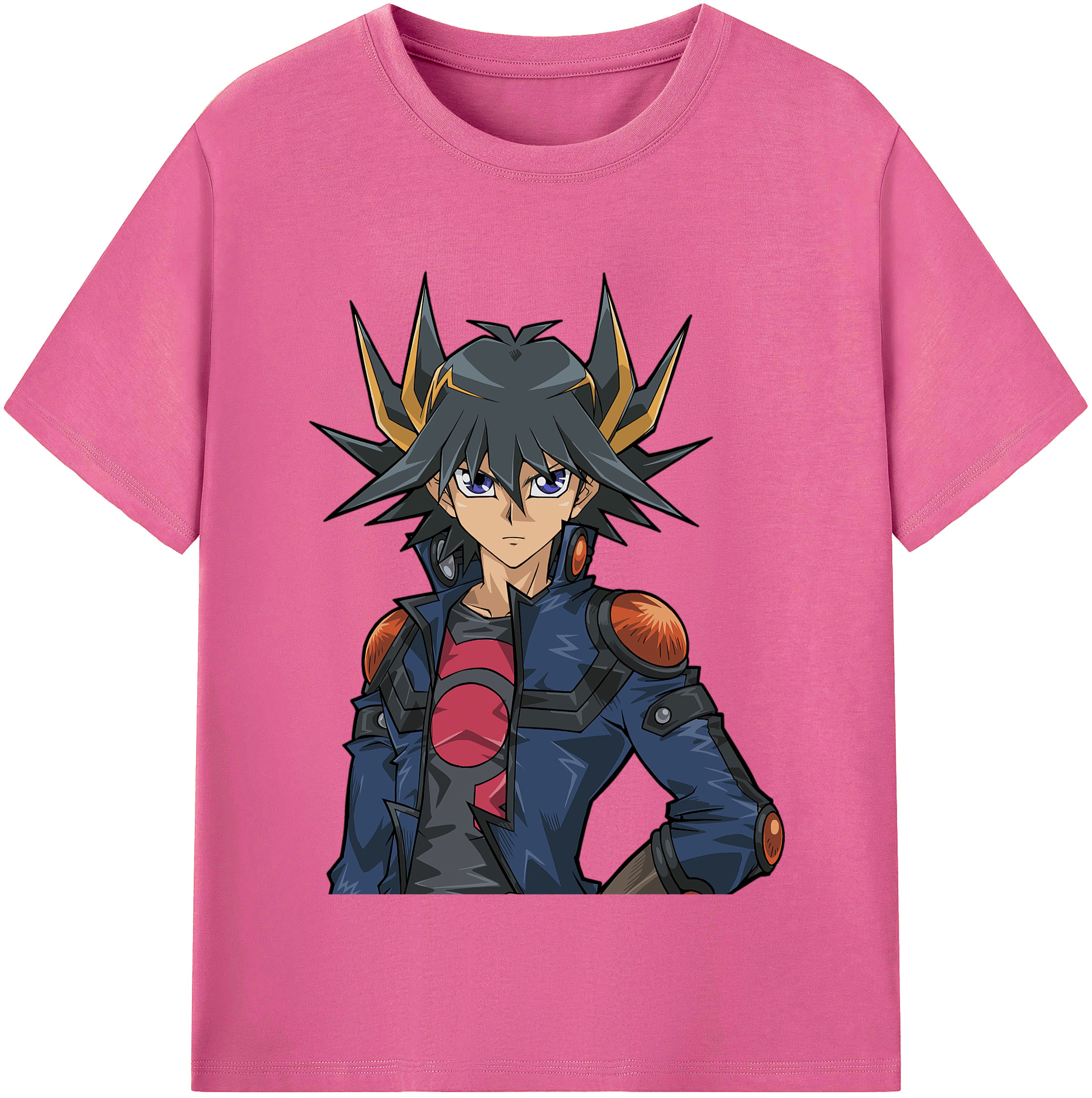 （画像用） 遊☆戯☆王 Yu-Gi-Oh! レディースカジュアルプリントTシャツ（綿100％）