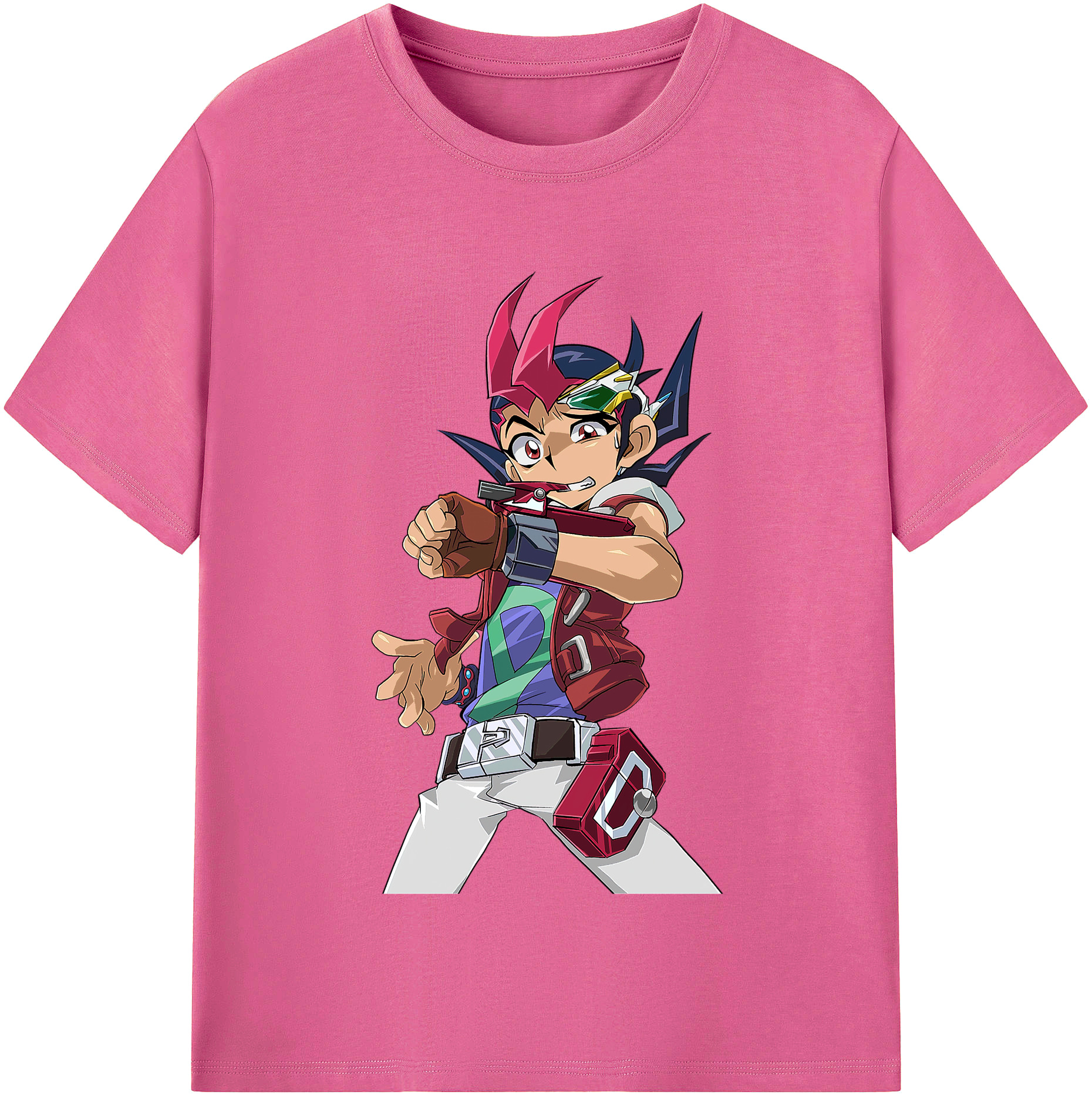 （画像用） 遊☆戯☆王 Yu-Gi-Oh! レディースカジュアルプリントTシャツ（綿100％）